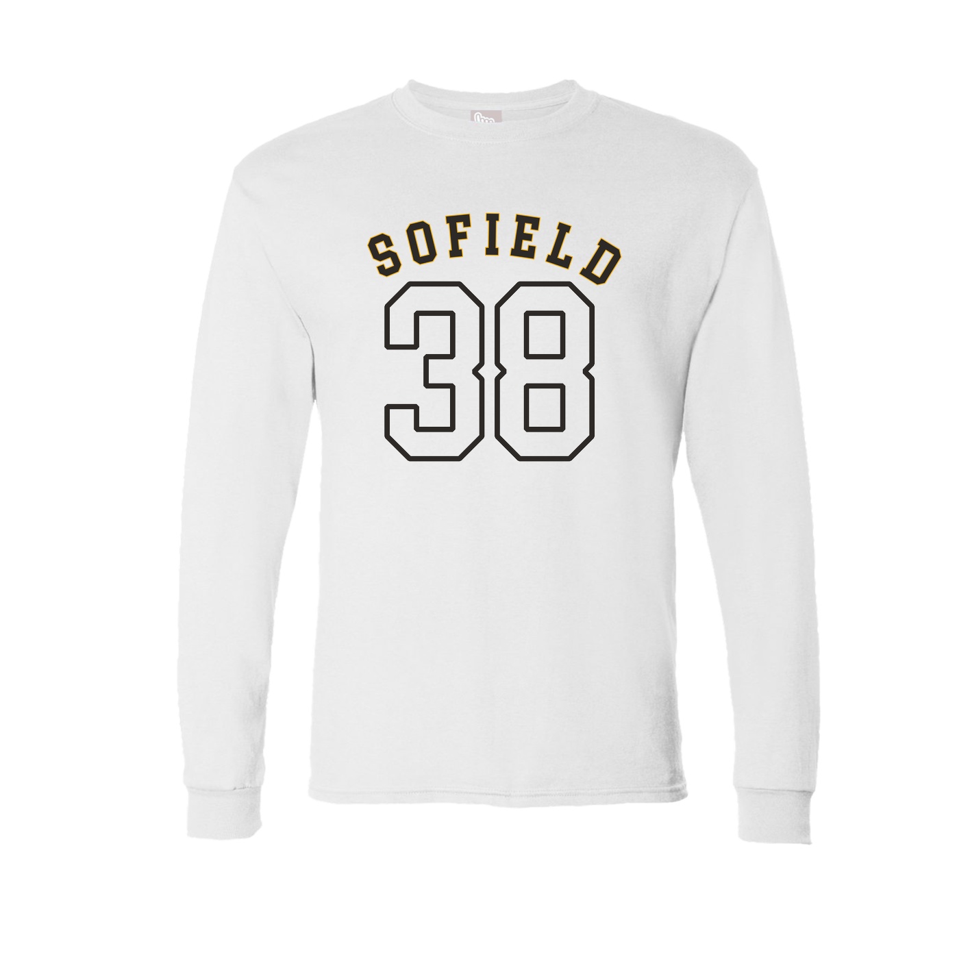 Long Sleeve Tee — Shirsey Arch in White