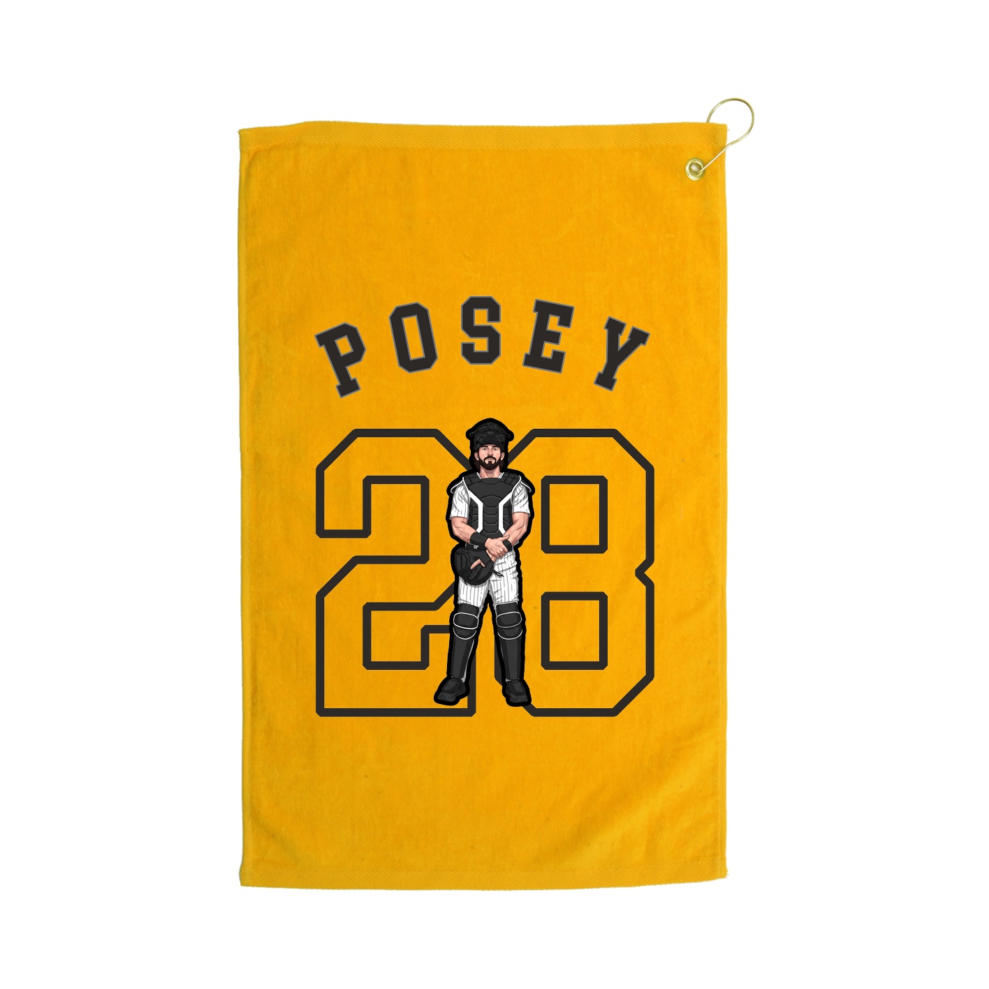 Golf Towel — Shirsey Arch in Gold