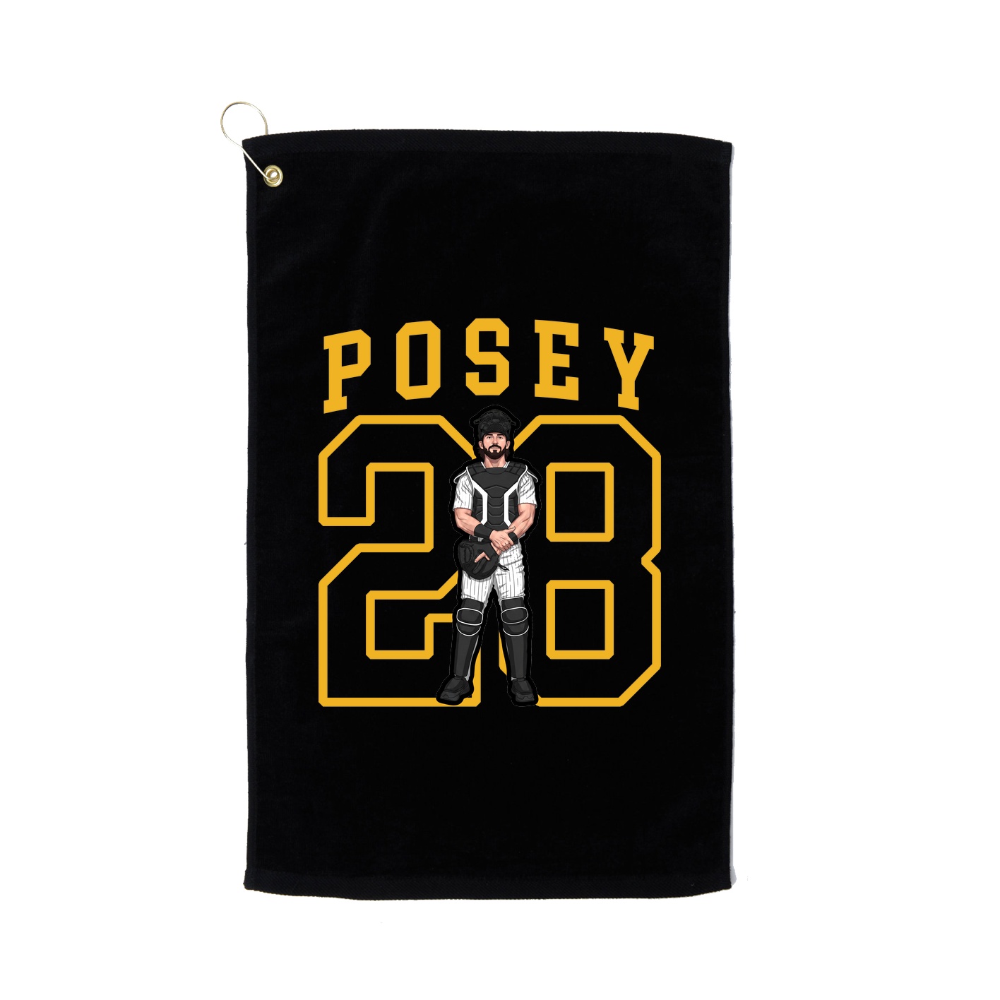 Golf Towel — Shirsey in Black