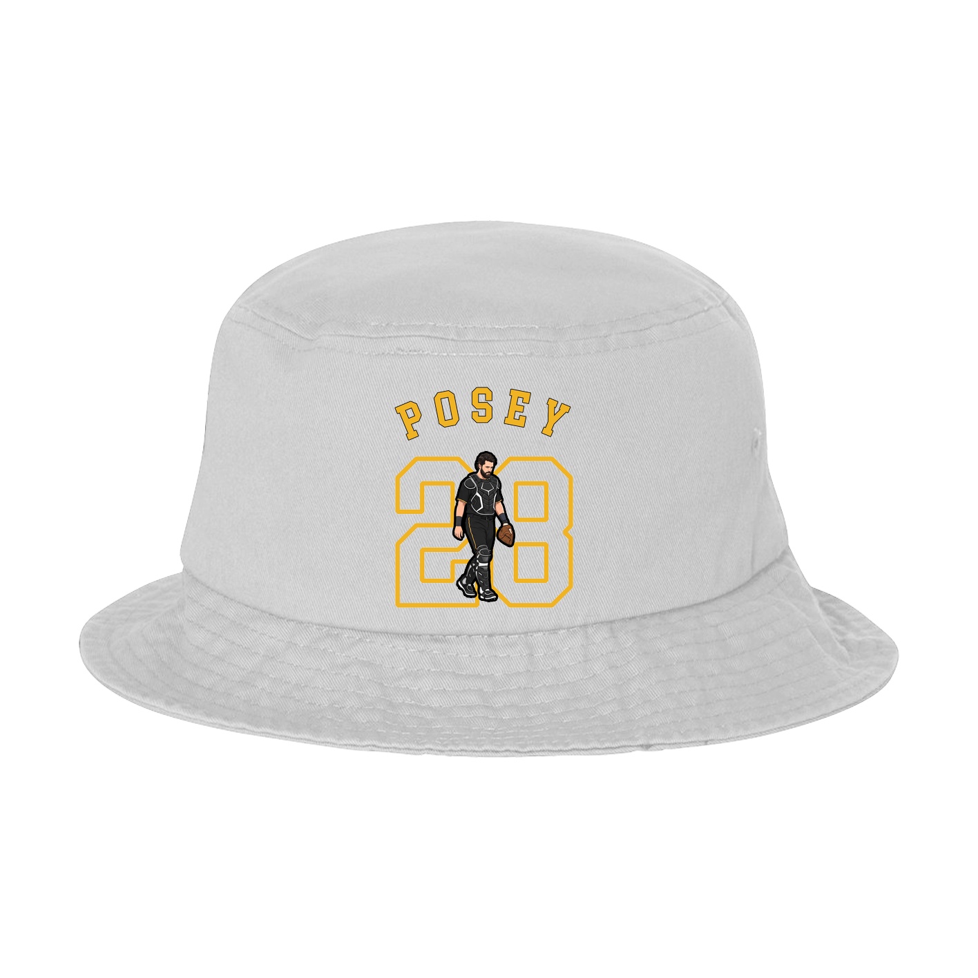 Bucket Cap — Shirsey Arch in White