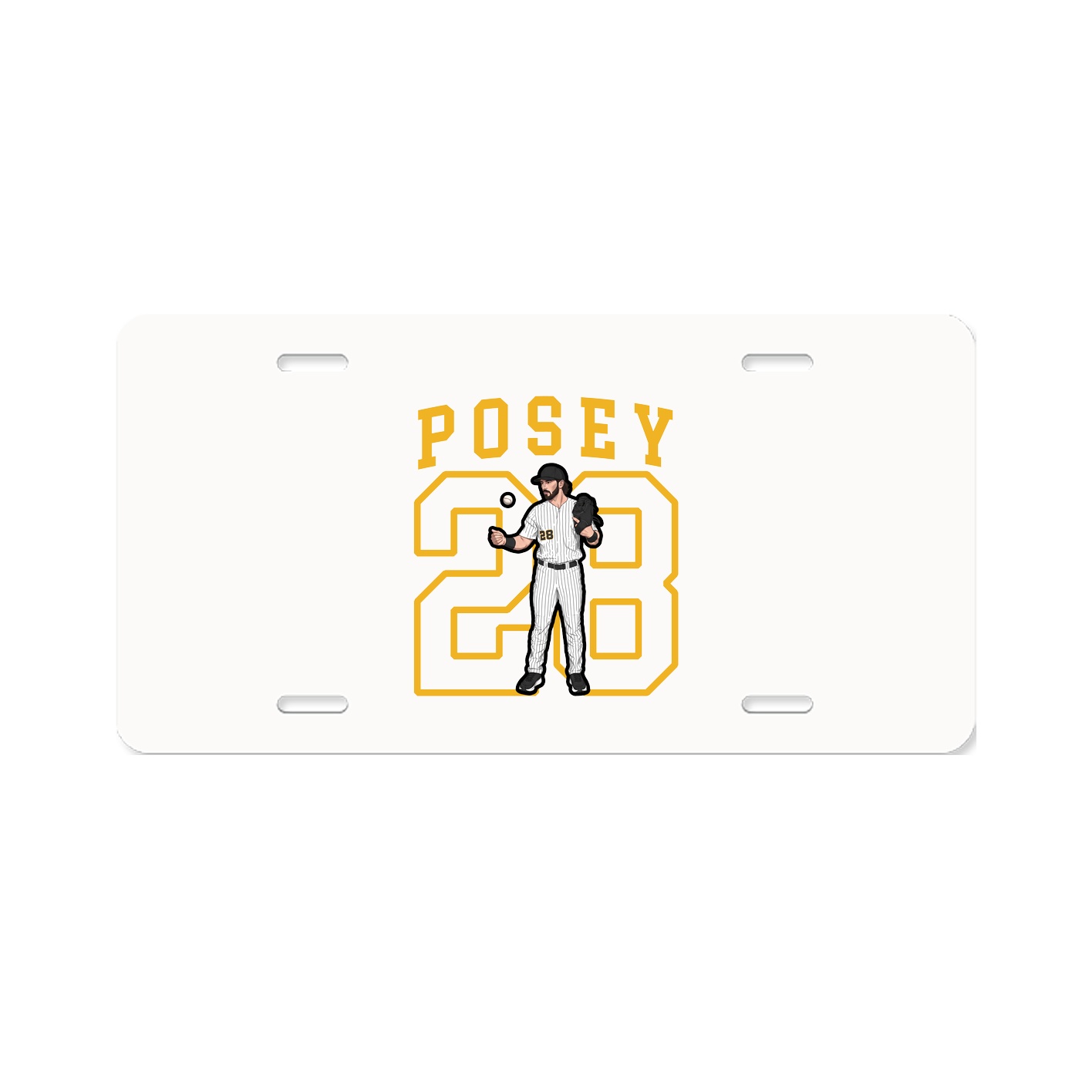 Aluminum License Plate