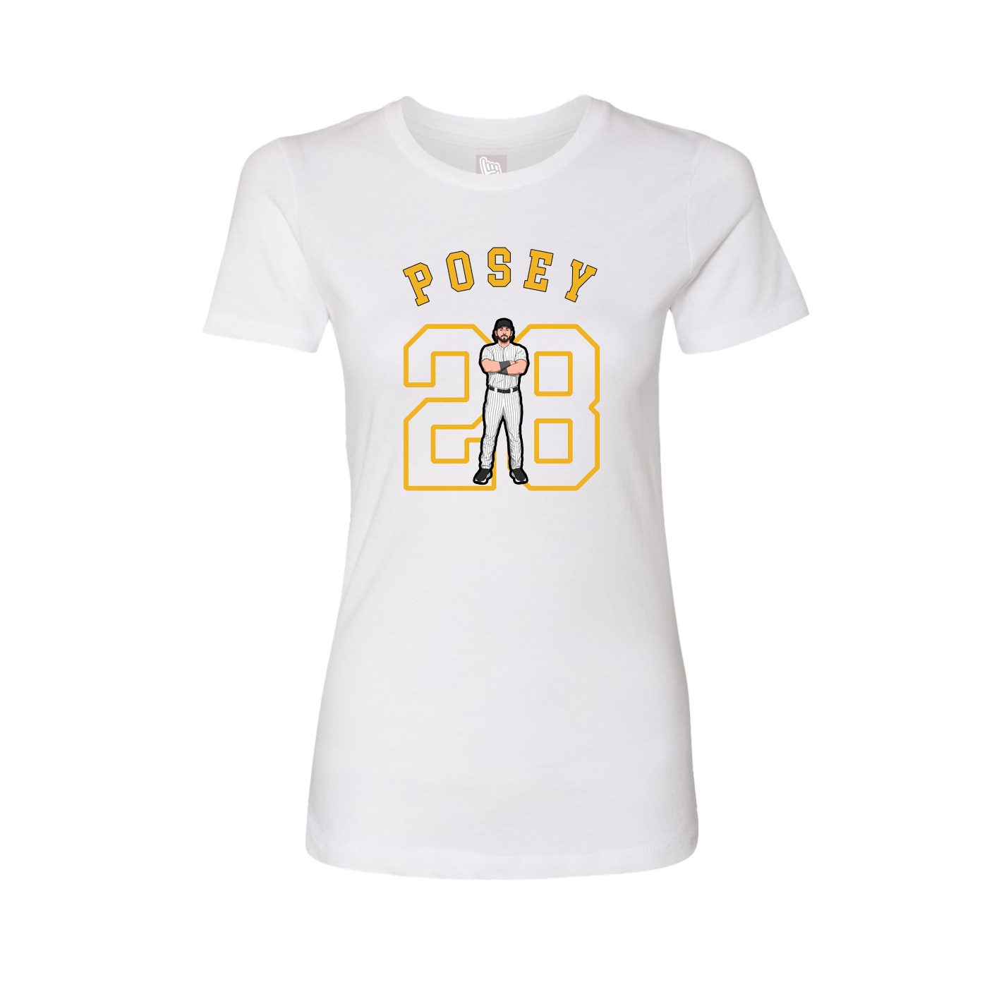 Womens Tee — Shirsey Arch in White
