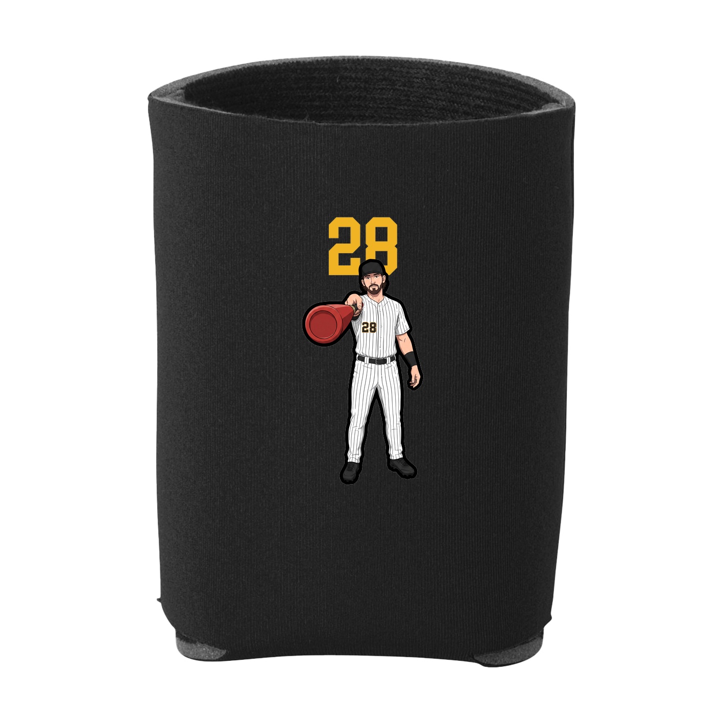 Can Holder — Number Top in Black