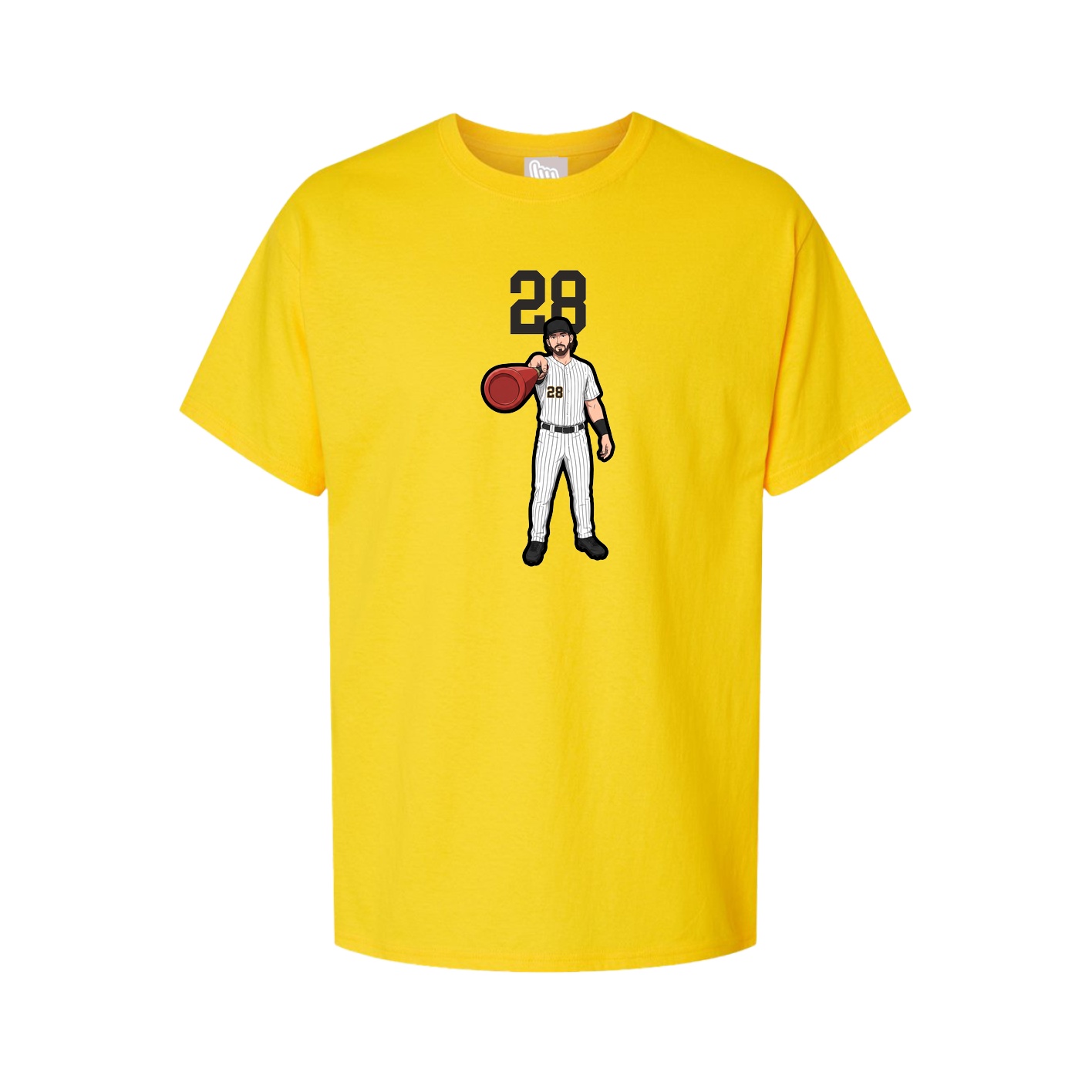 Tee — Number Top in Gold