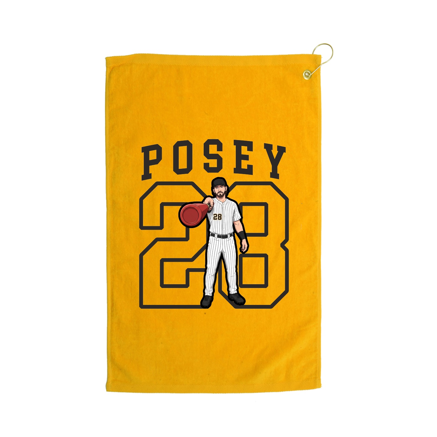 Golf Towel — Shirsey in Gold