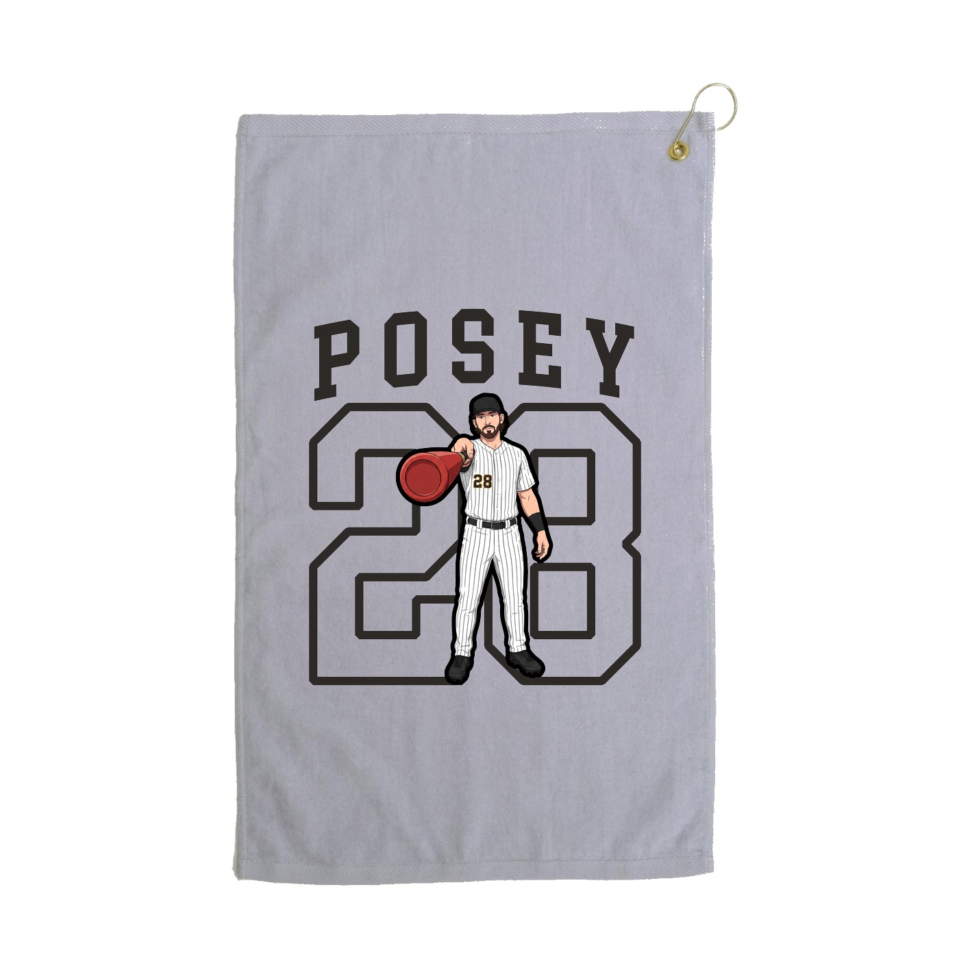 Golf Towel — Shirsey in Grey