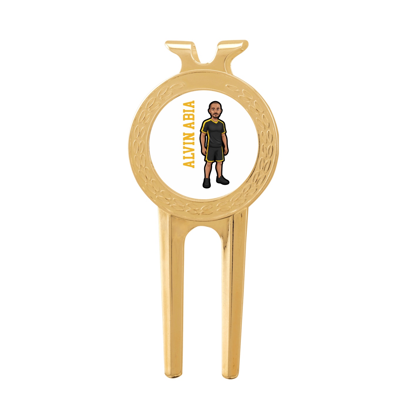 Divot Tool with Ball Marker — Name Vertical in Classic