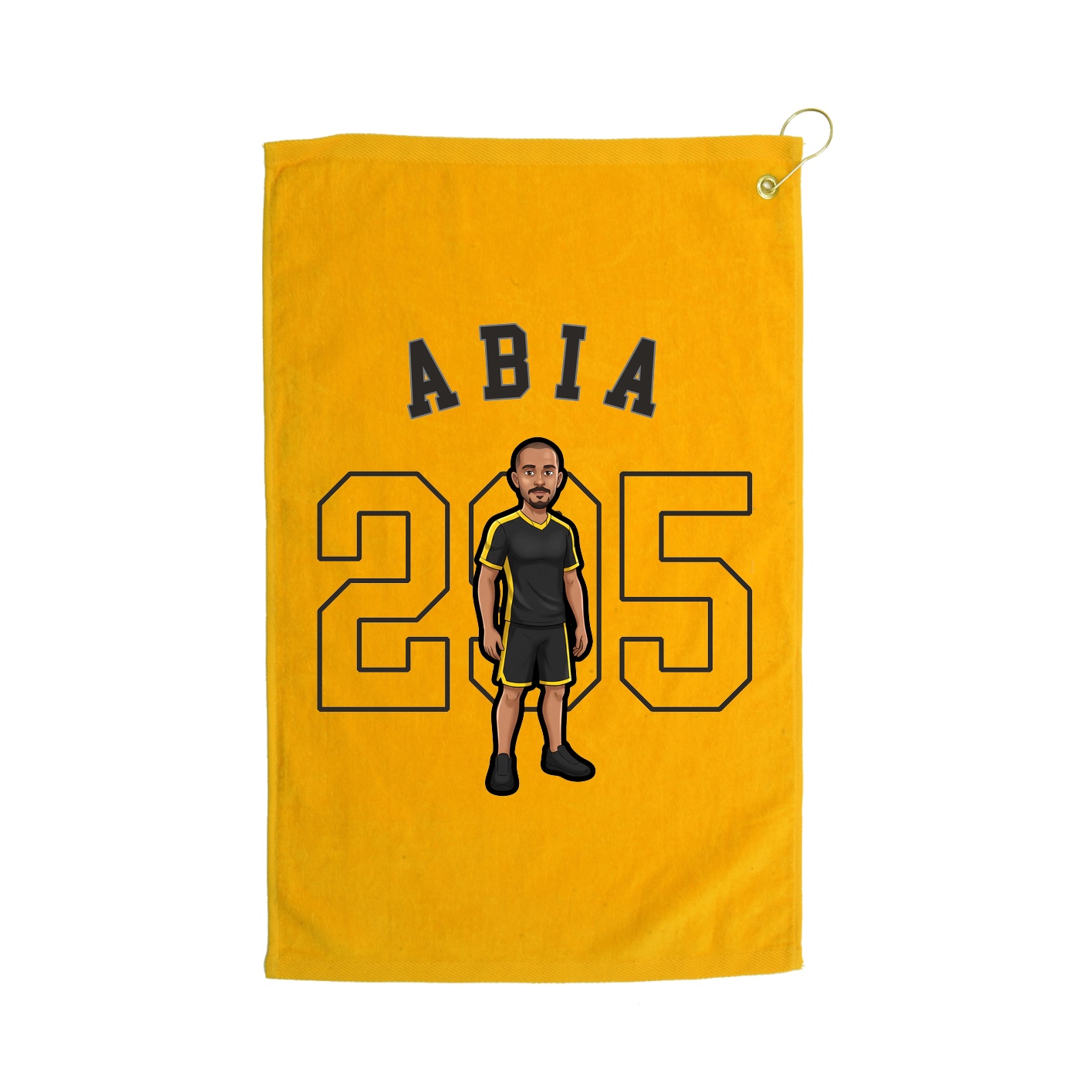 Golf Towel — Shirsey Arch in Gold