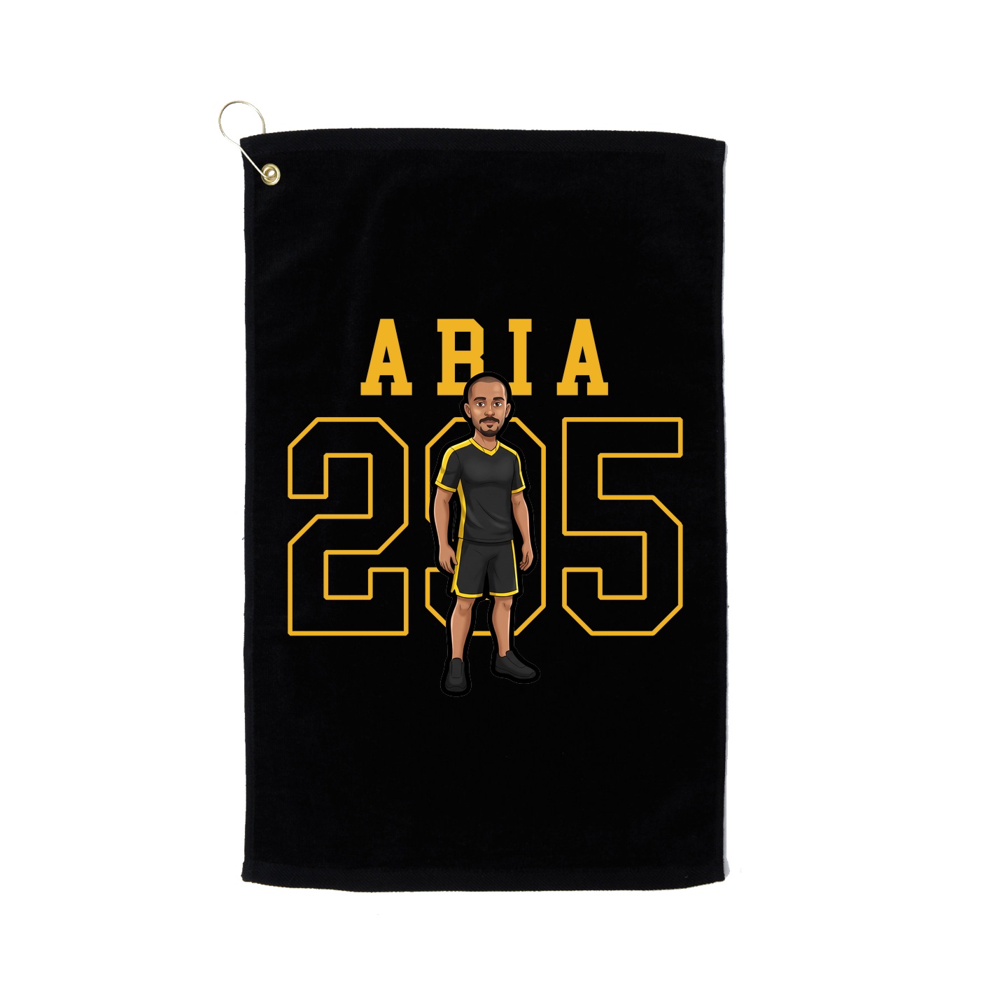 Golf Towel — Shirsey in Black
