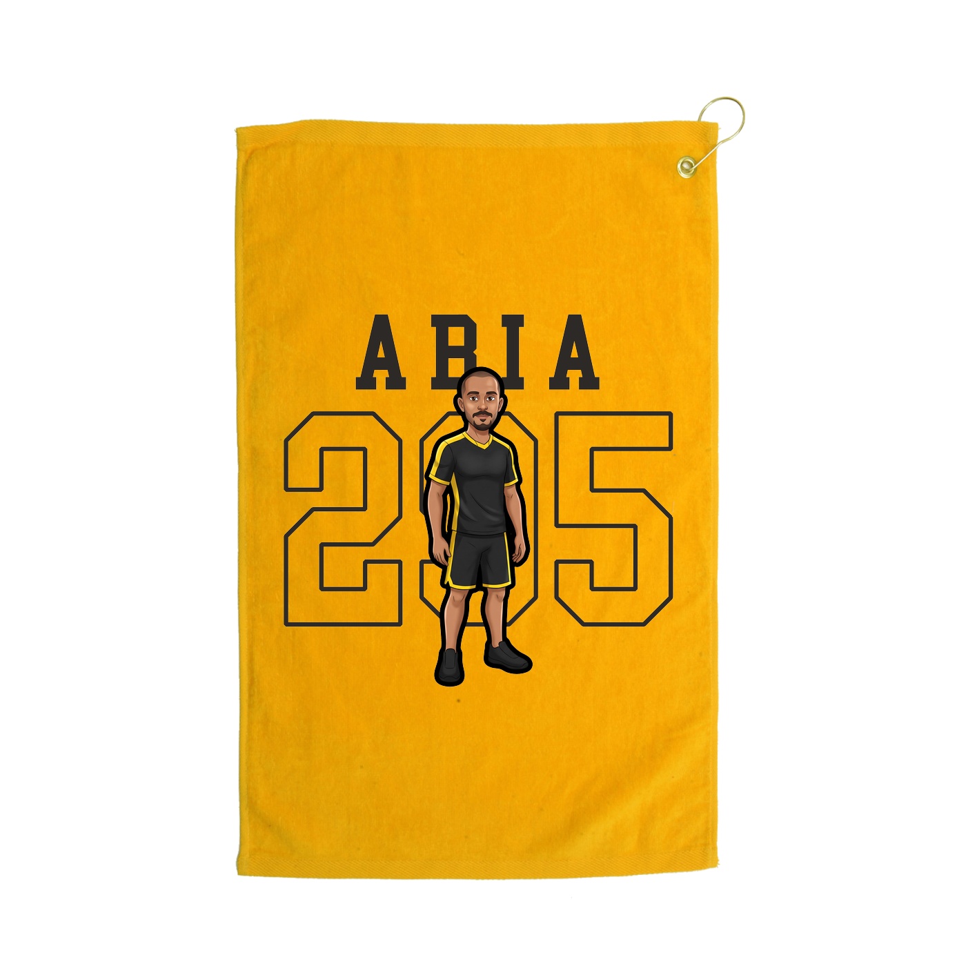 Golf Towel — Shirsey in Gold