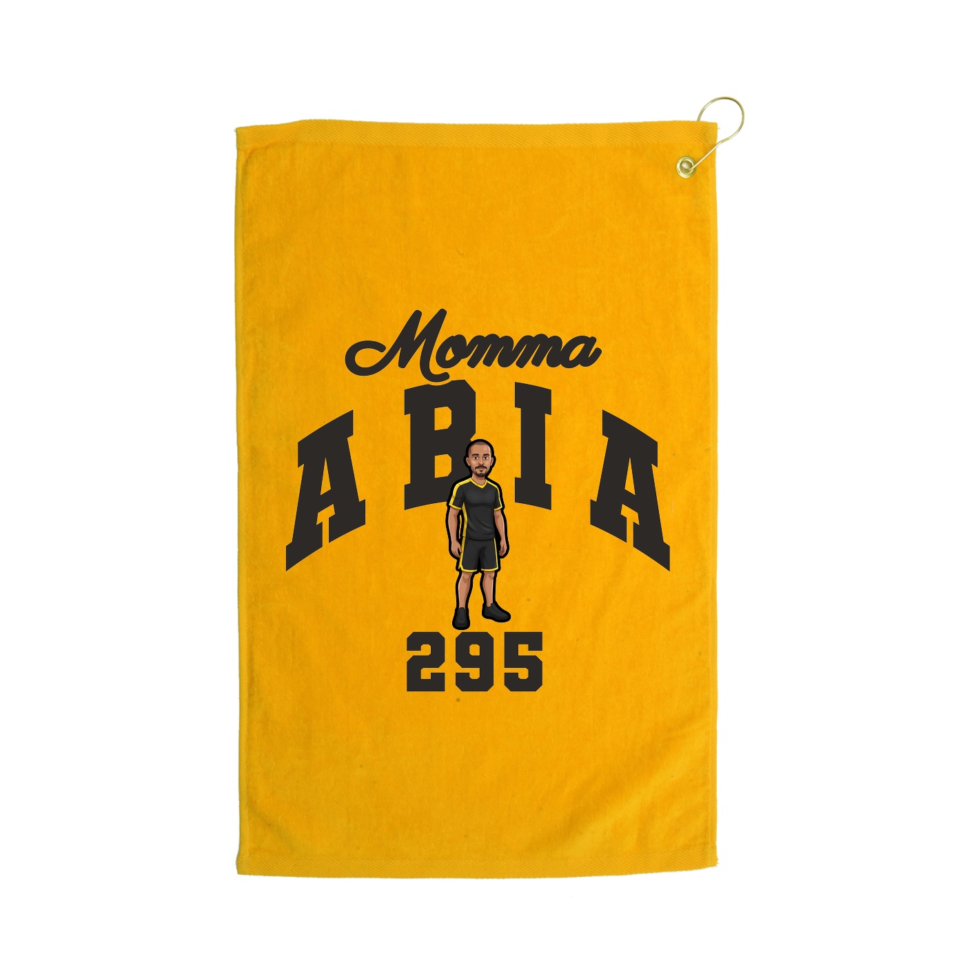 Golf Towel — Mothers Day Arch in Gold