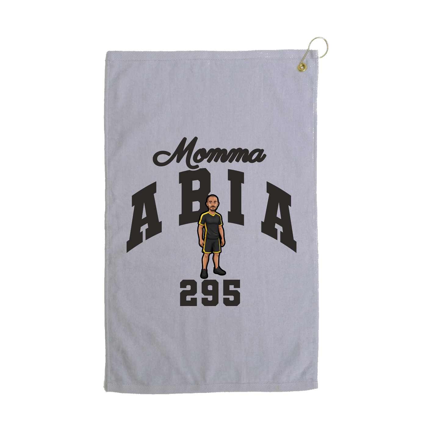 Golf Towel — Mothers Day Arch in Grey