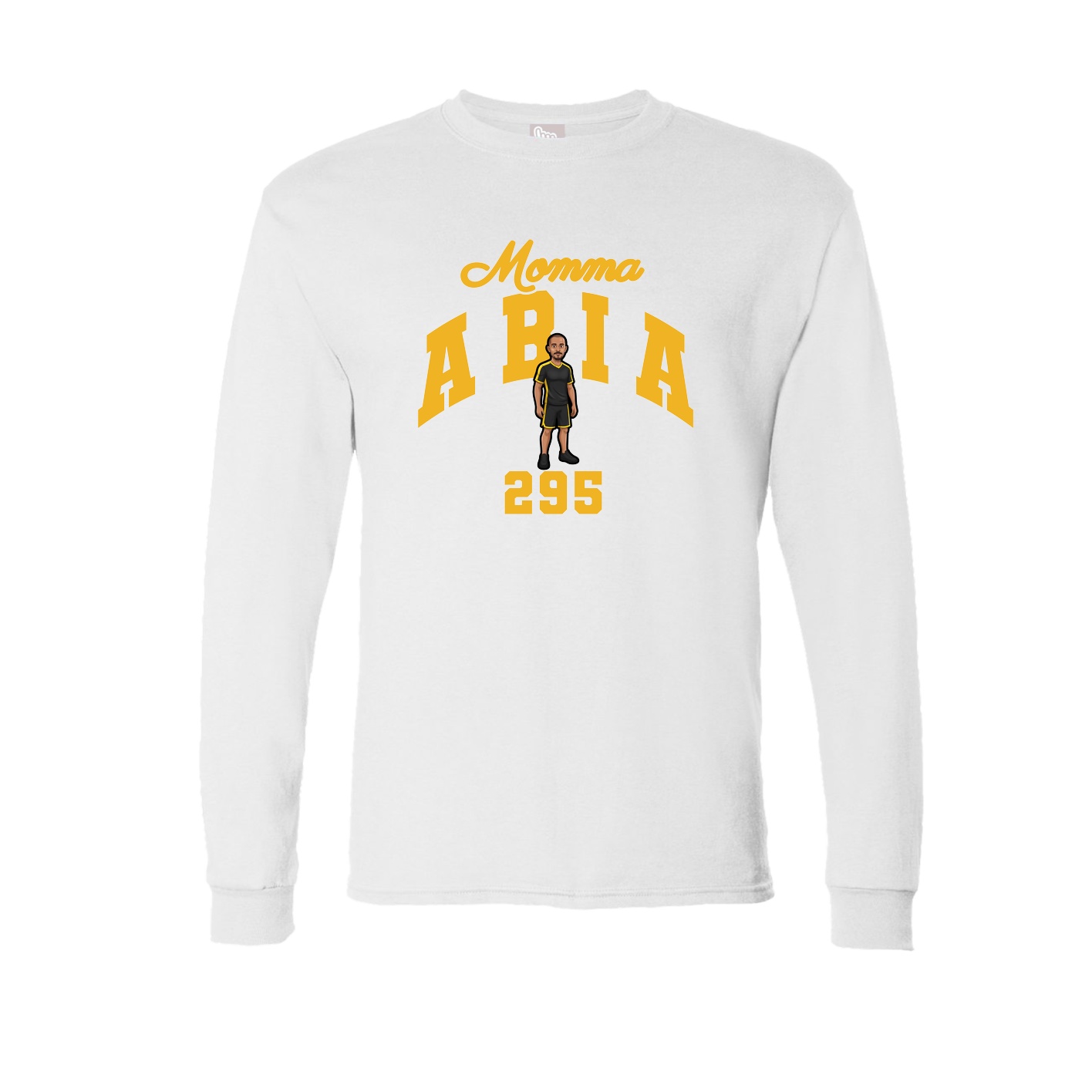 Long Sleeve Tee — Mothers Day Arch in White