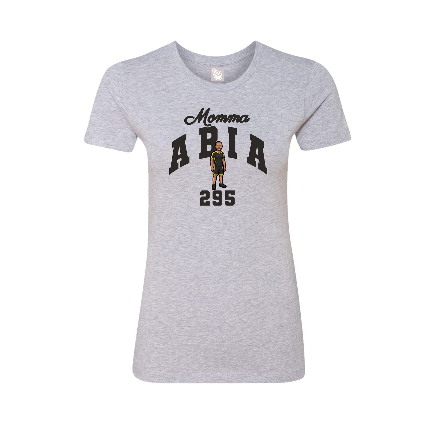Womens Tee — Mothers Day Arch in Grey