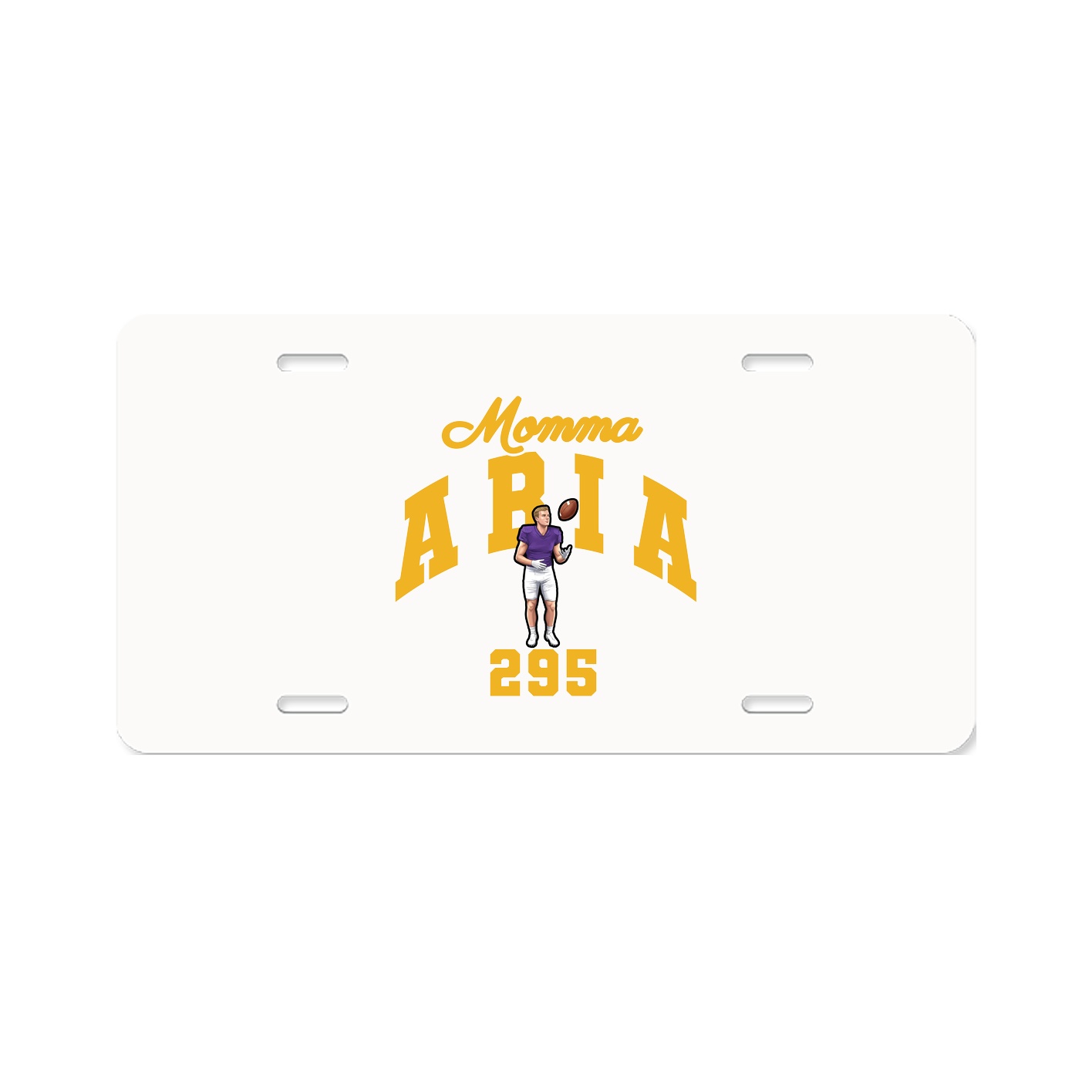 License Plate — Mothers Day Arch in Classic