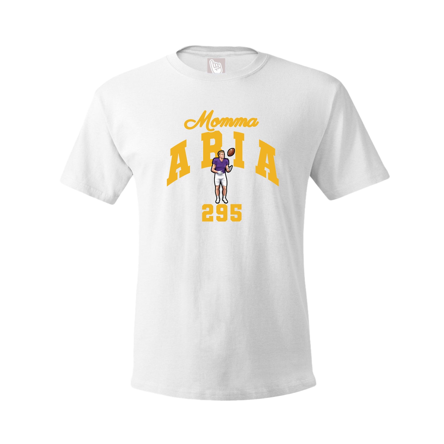 Youth Tee — Mothers Day Arch in White
