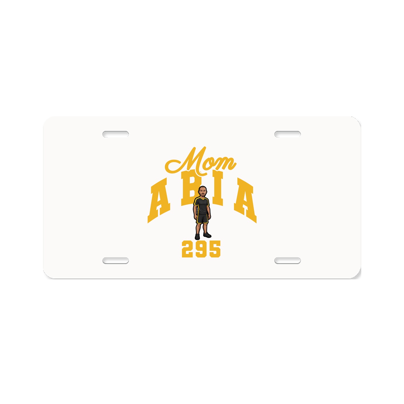 License Plate — Mothers Day Arch in Classic