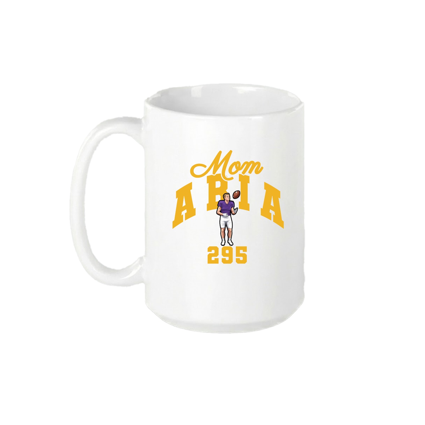 15oz Coffee Mug — Mothers Day Arch in White