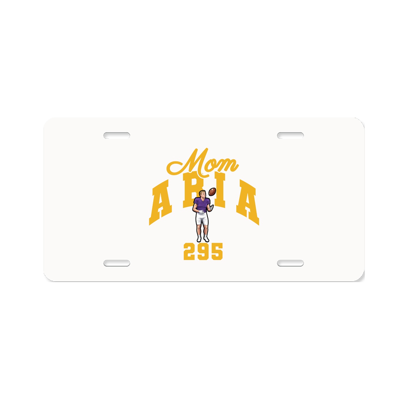 License Plate — Mothers Day Arch in Classic