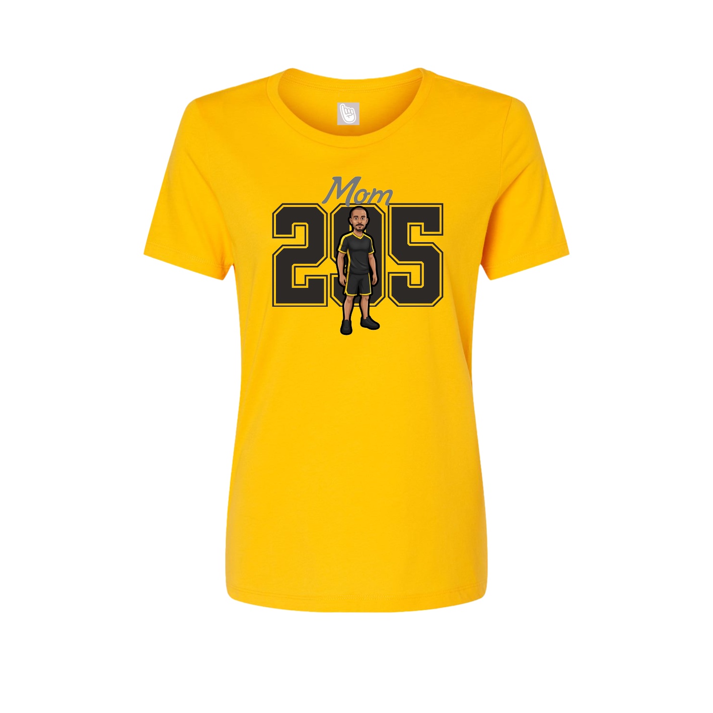 Womens Tee — Mothers Day Shirsey in Gold