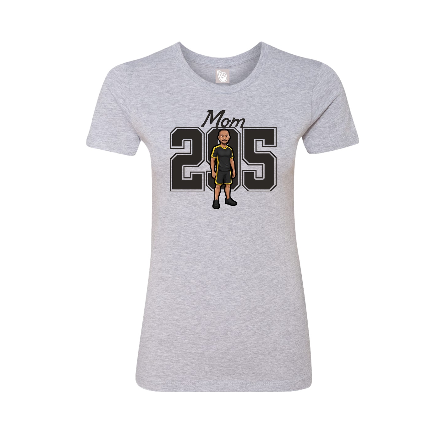 Womens Tee — Mothers Day Shirsey in Grey