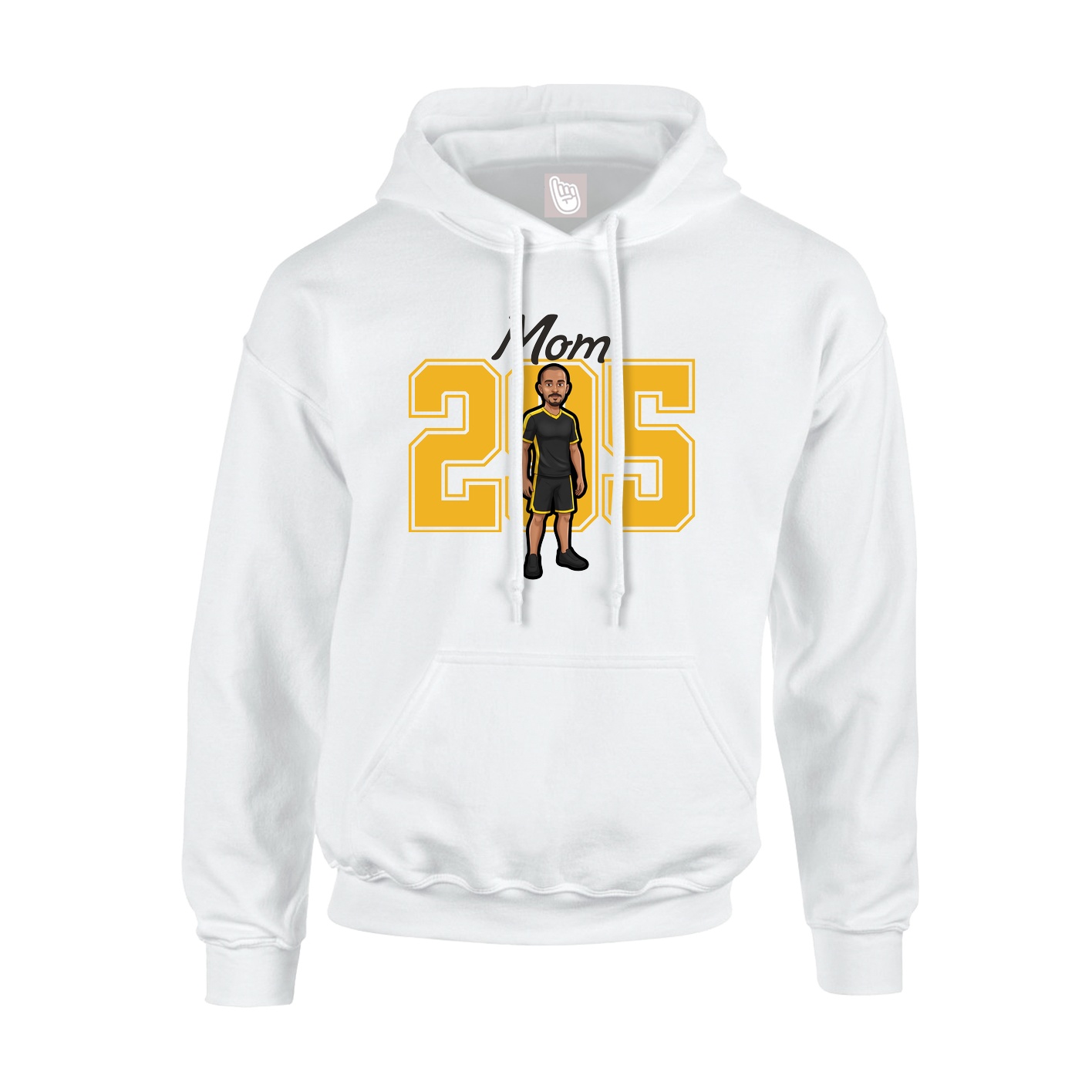 Youth Hoodie — Mothers Day Shirsey in White