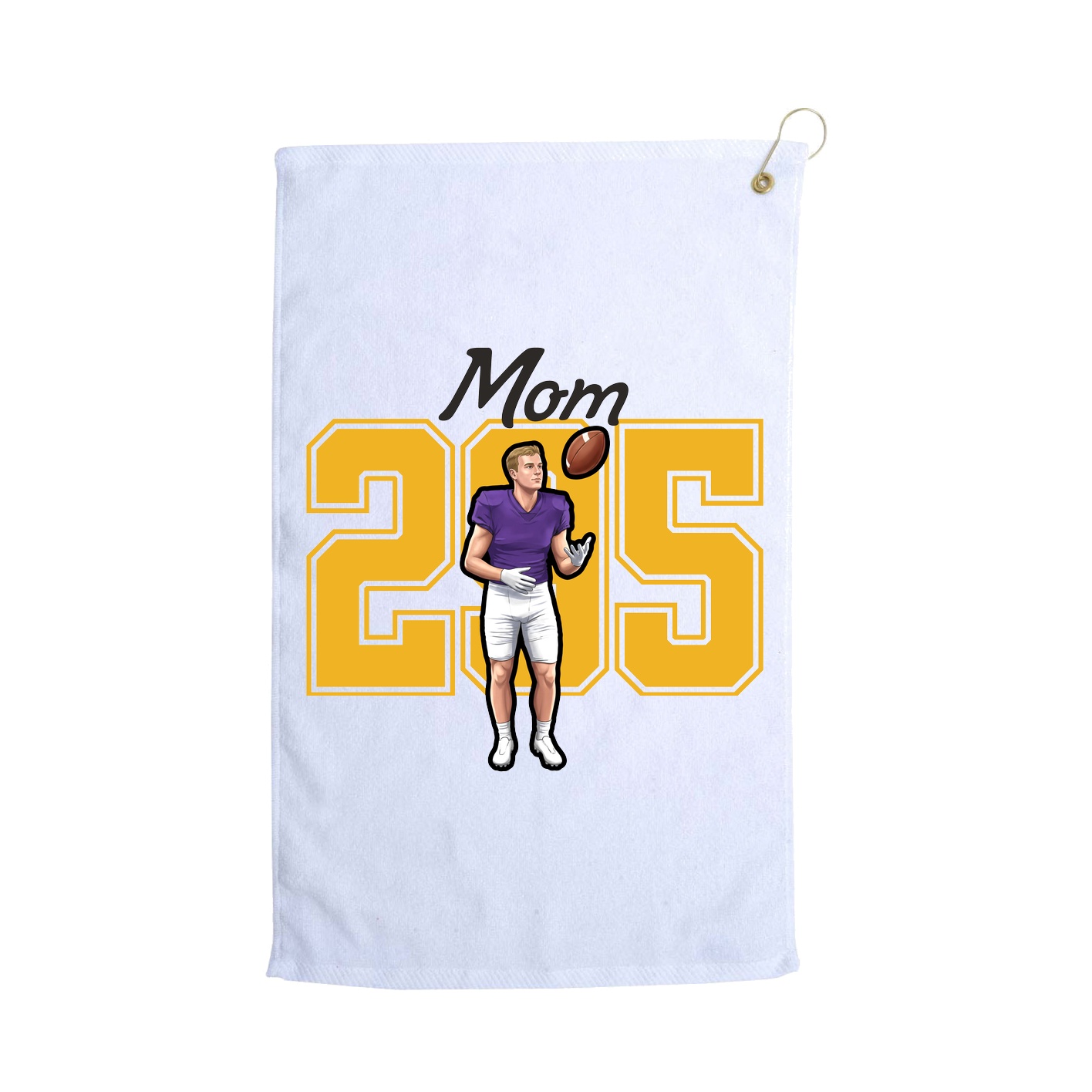 Golf Towel — Mothers Day Shirsey in White