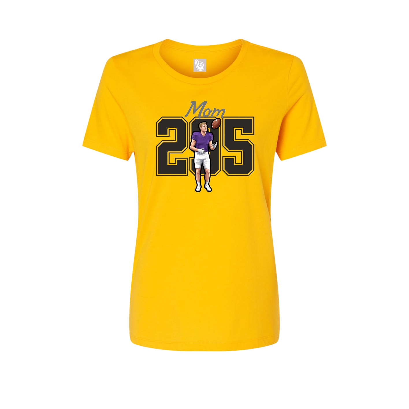 Womens Tee — Mothers Day Shirsey in Gold