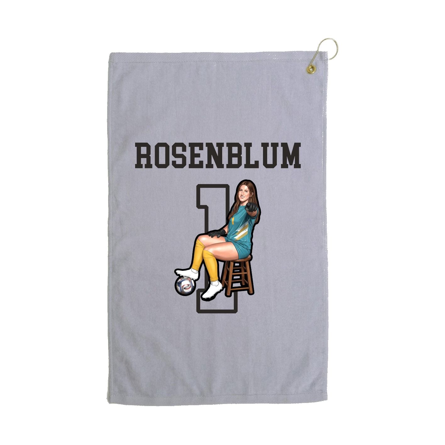 Golf Towel — Shirsey in Grey