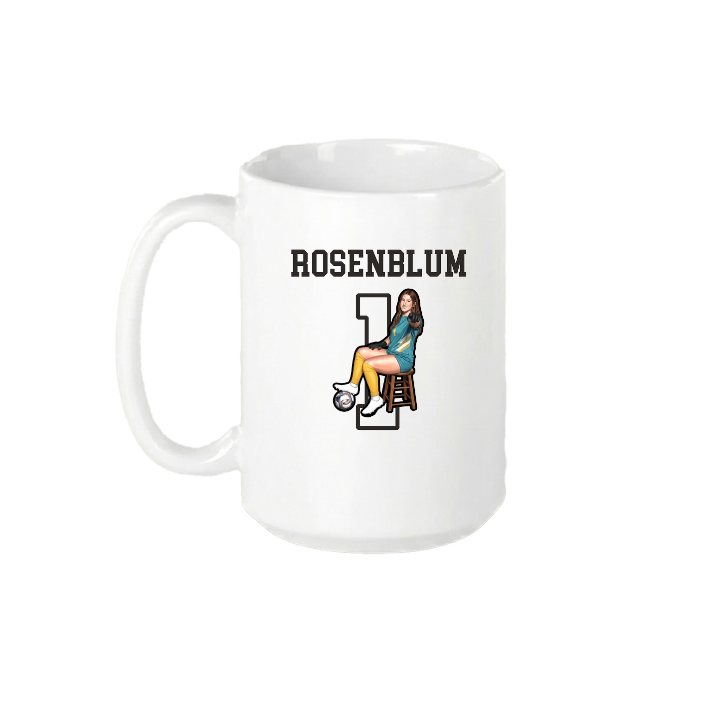 15oz Coffee Mug — Shirsey in White