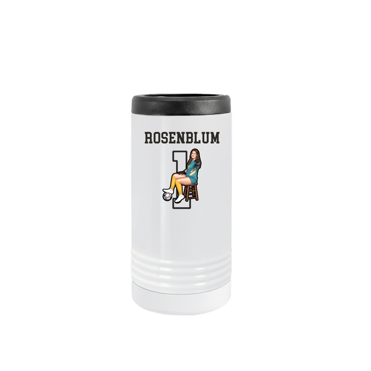 Slim Beverage Holder — Shirsey in White