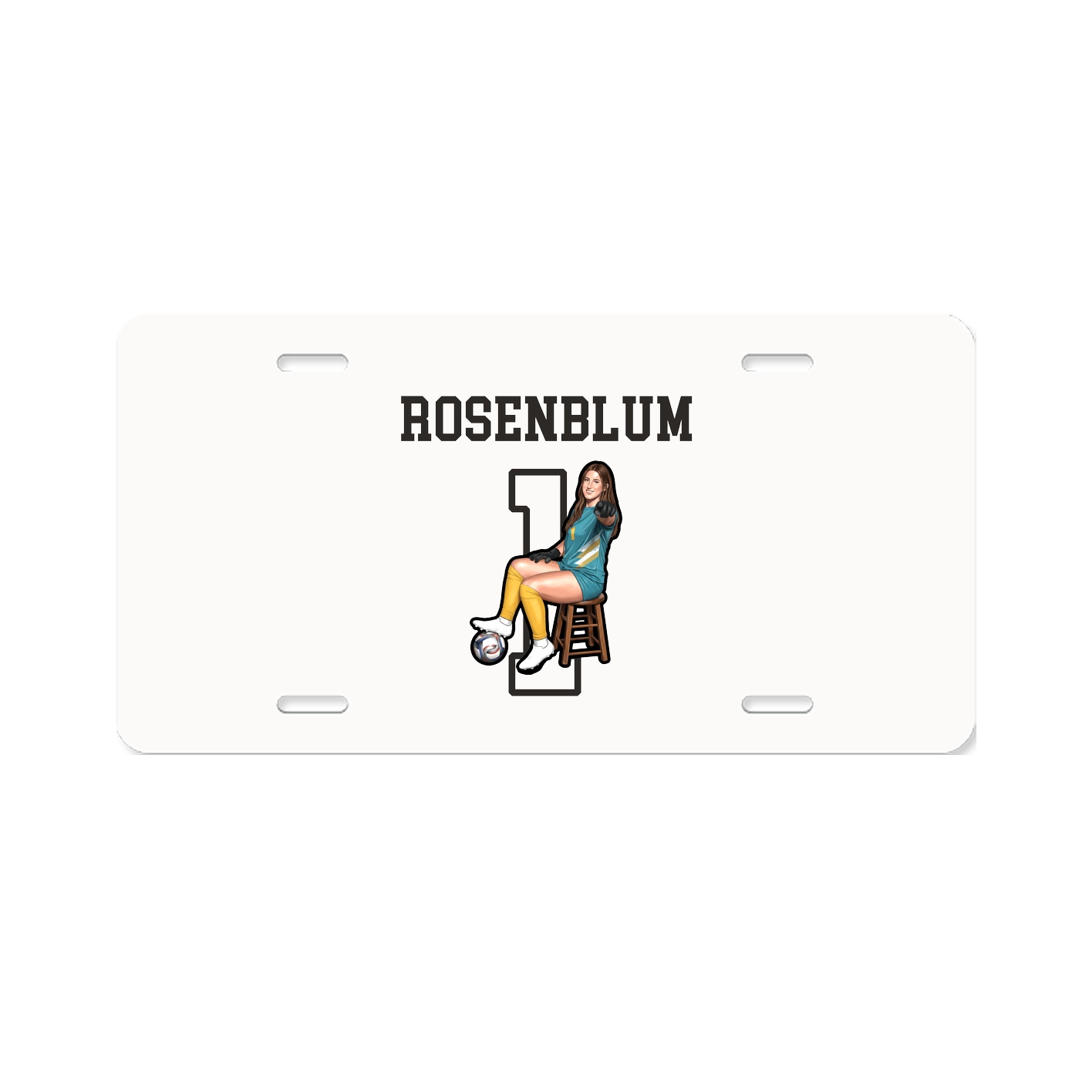 License Plate — Shirsey in Classic