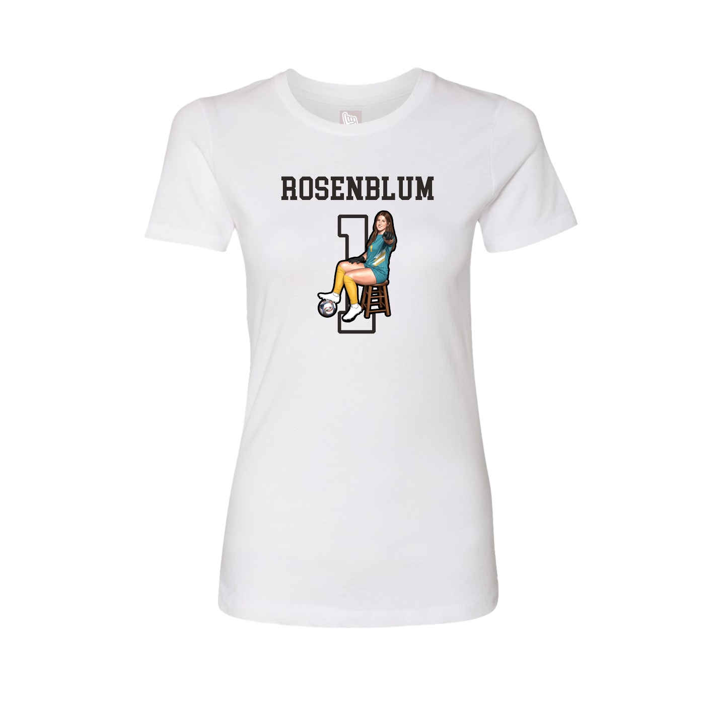 Fitted Women's Tee — Shirsey in White