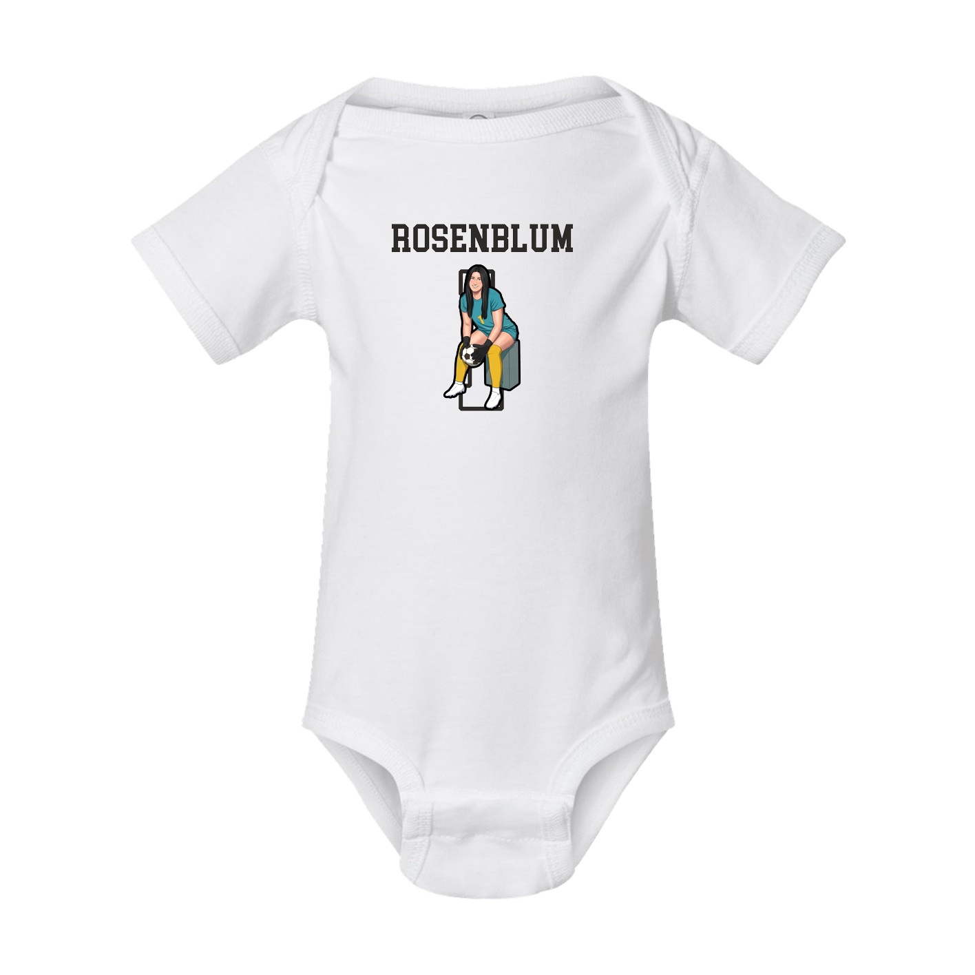 Baby Onesie — Shirsey in White