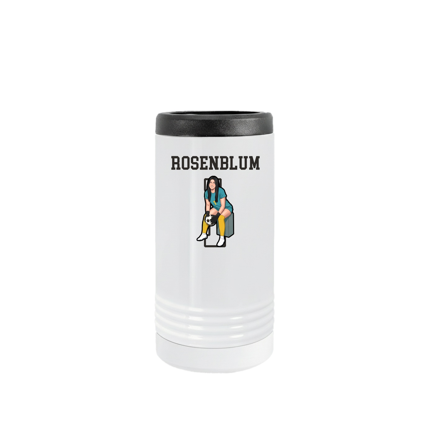 Slim Beverage Holder — Shirsey in White