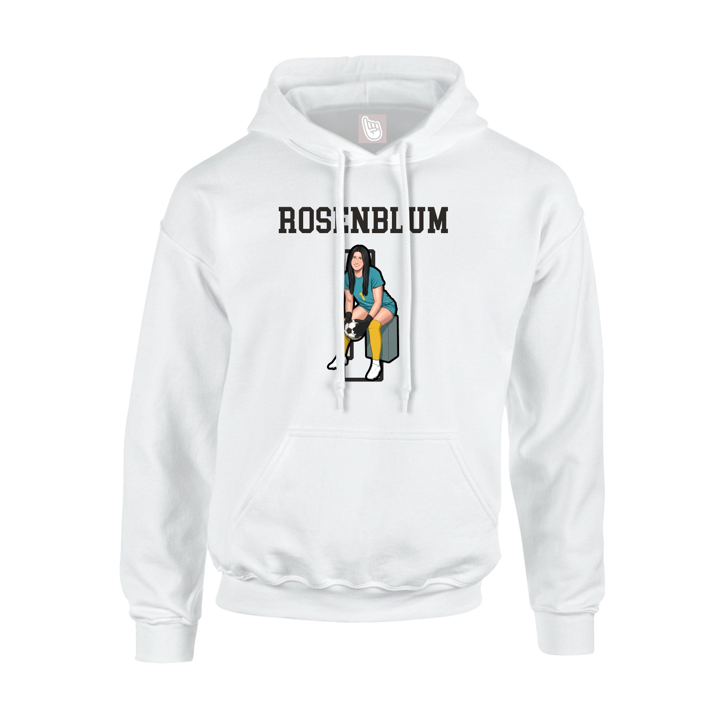 Youth Hoodie — Shirsey in White