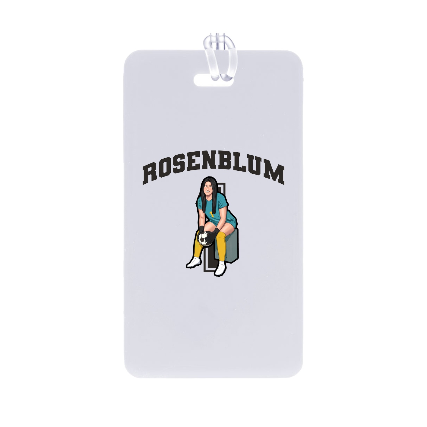 Bag Tag — Number in Classic