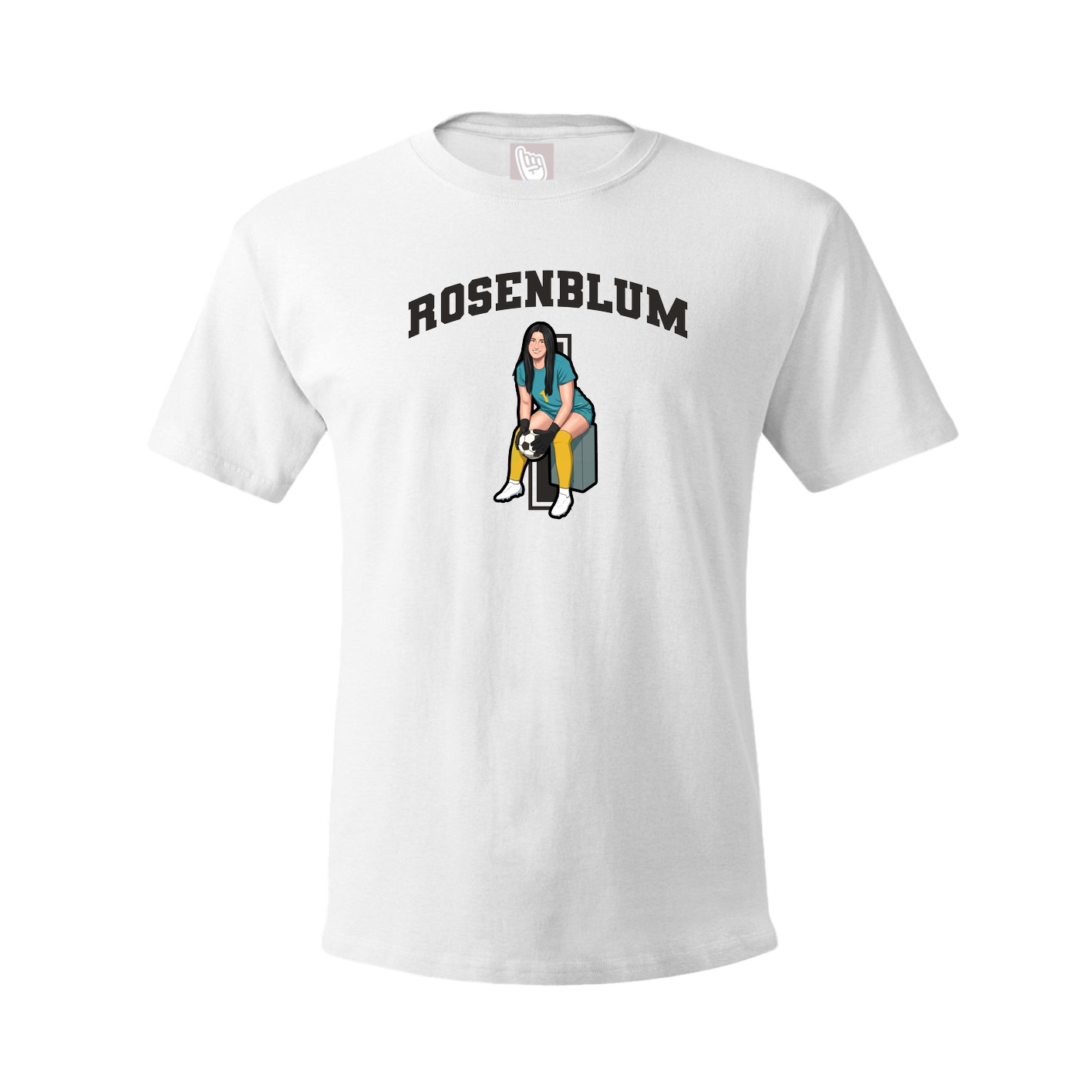 Tee — Number in White