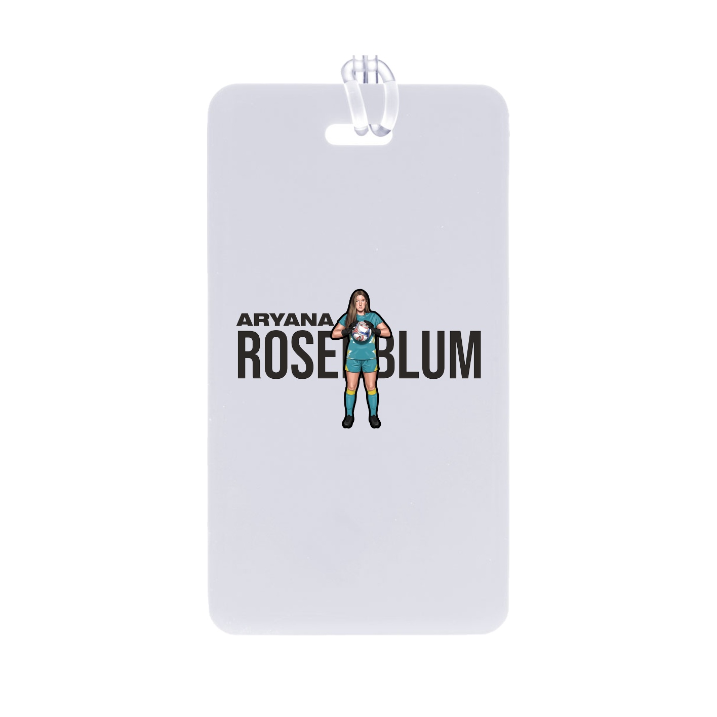 Bag Tag — Player Name in Classic