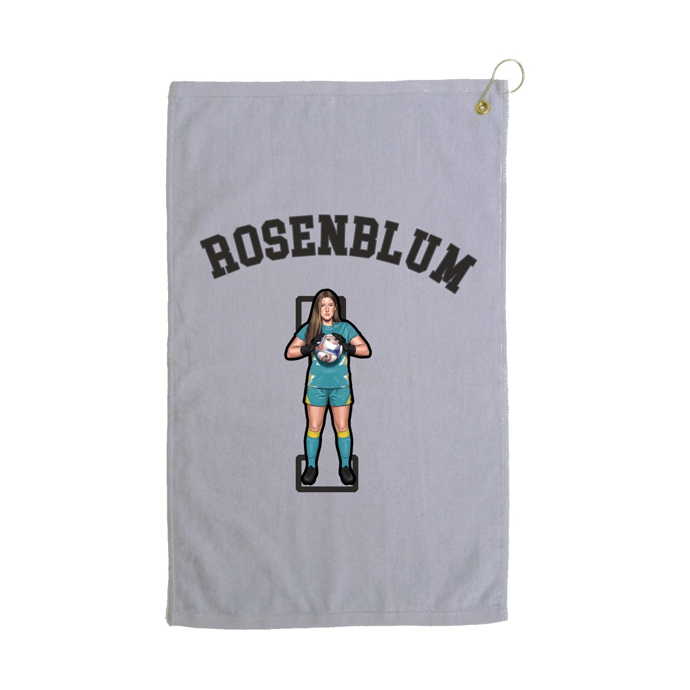 Golf Towel — Shirsey Arch in Grey
