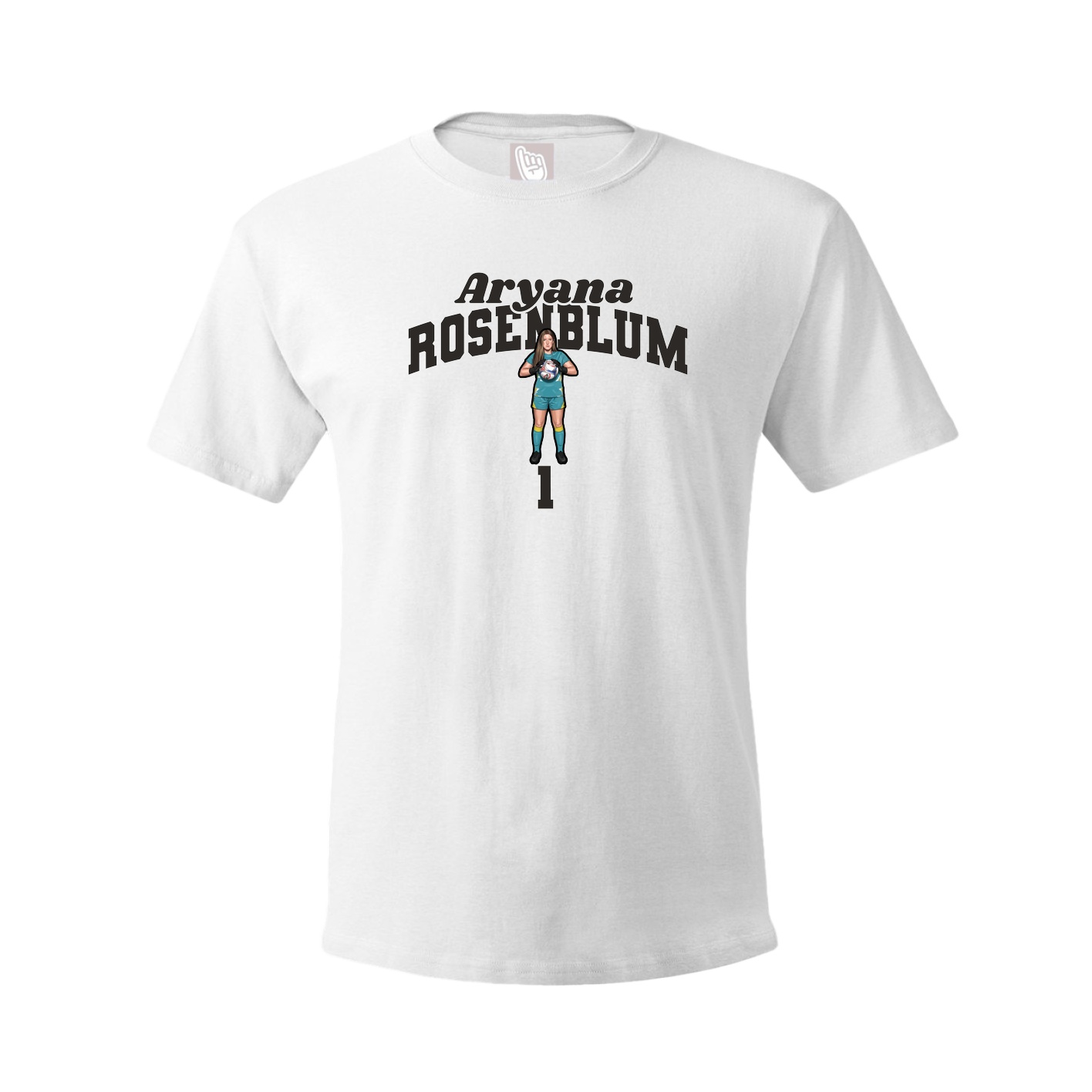 Tee — Signature Arch in White
