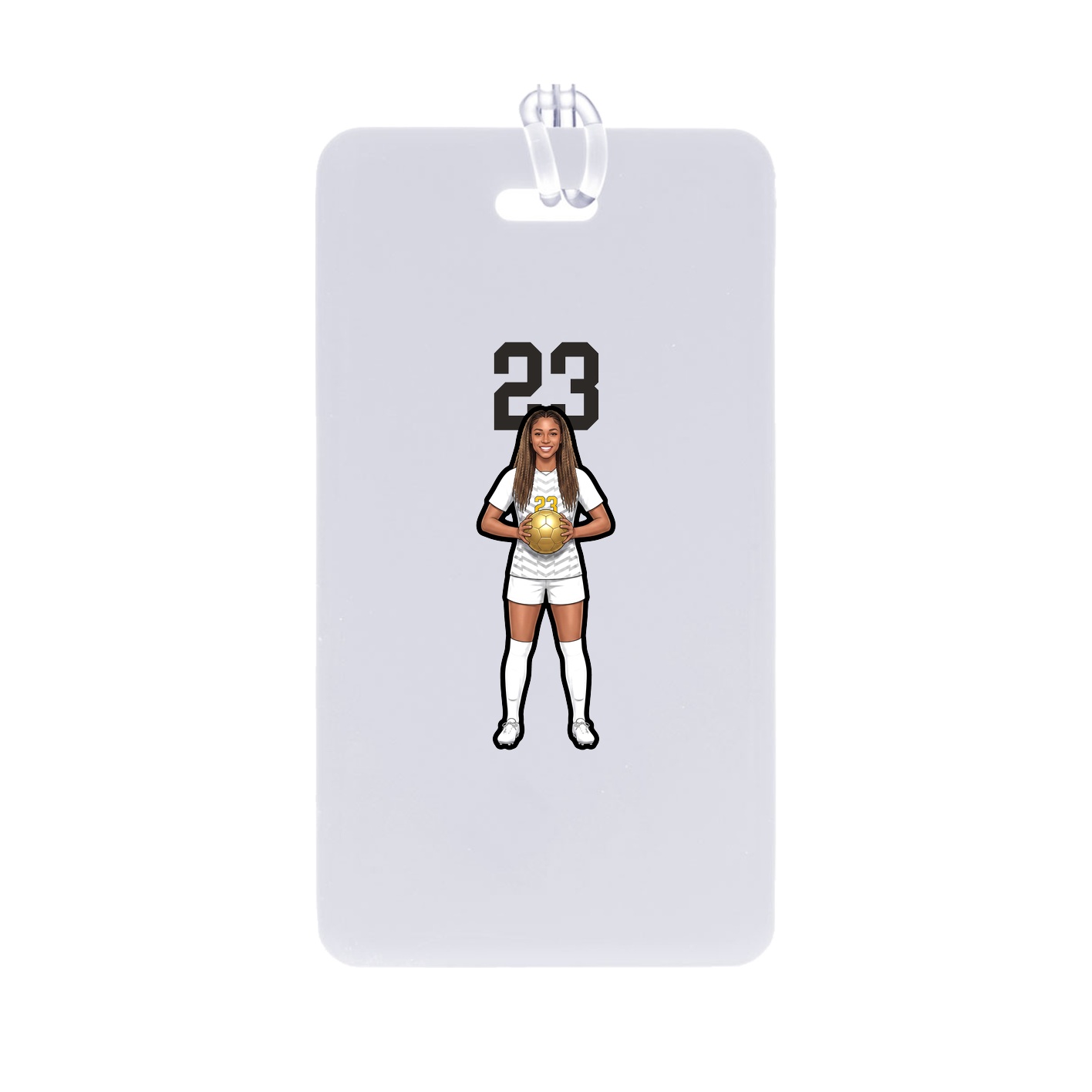Bag Tag — Number Top in Classic