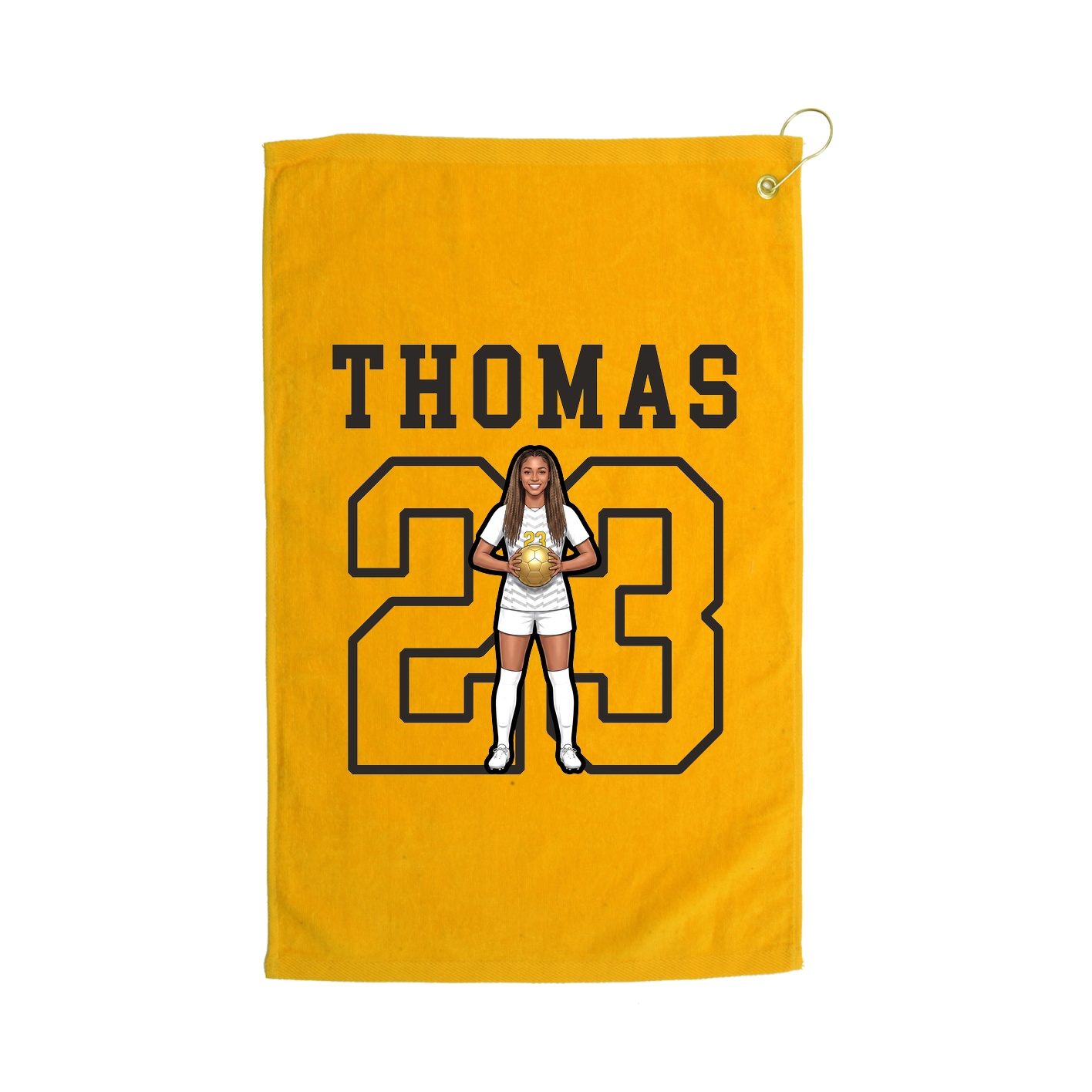 Golf Towel — Shirsey in Gold