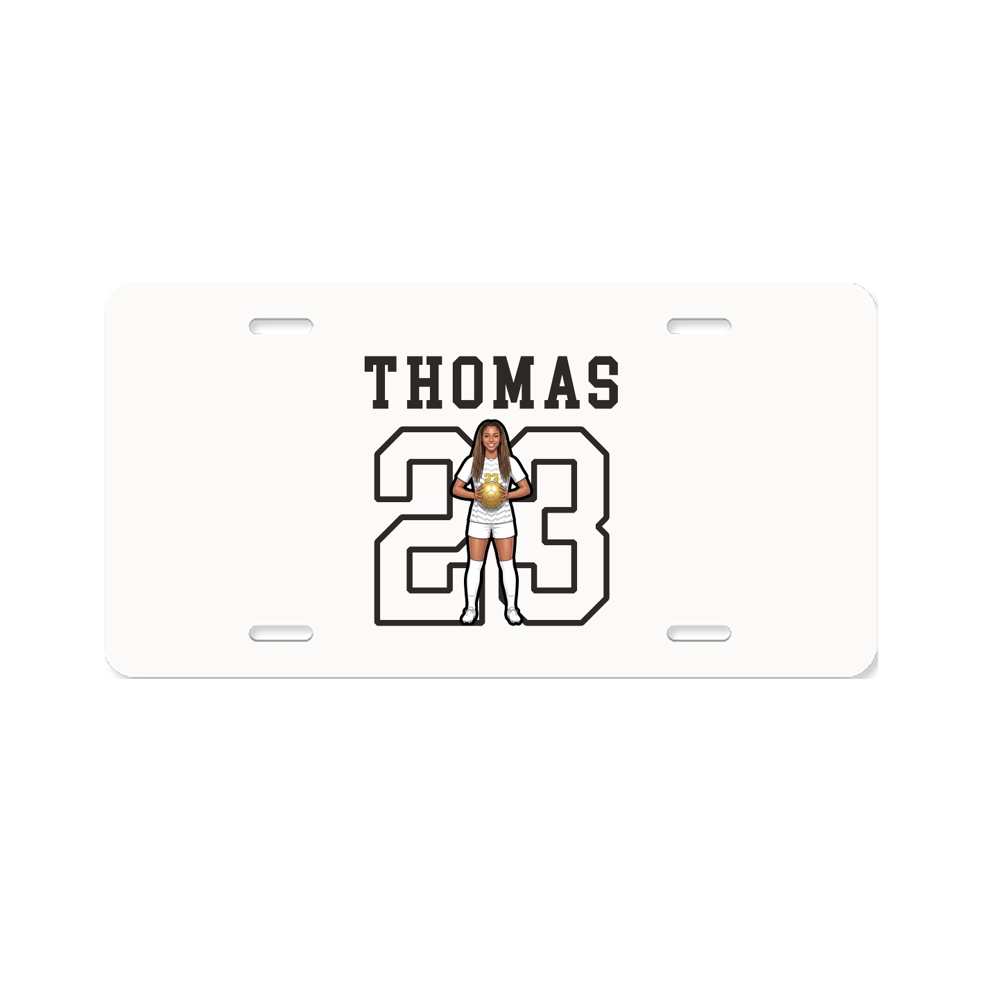 License Plate — Shirsey in Classic