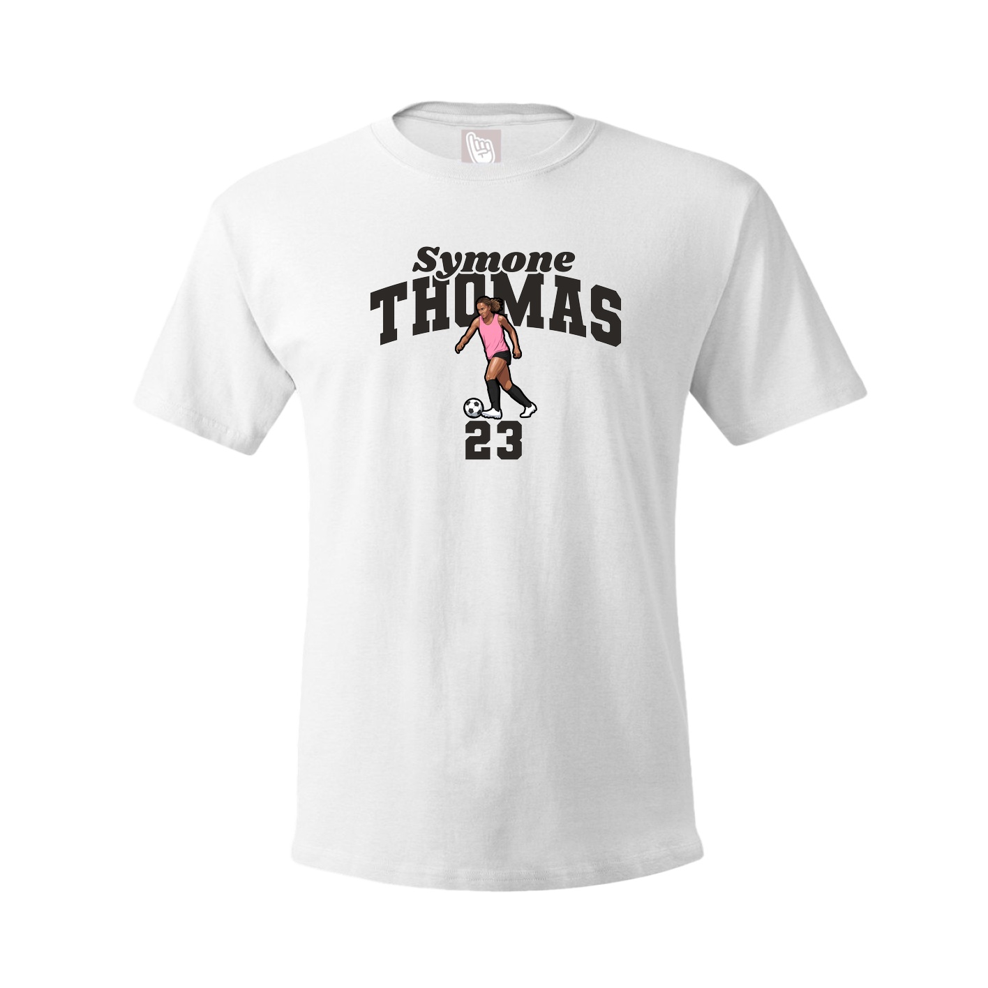 Youth Tee — Signature Arch in White