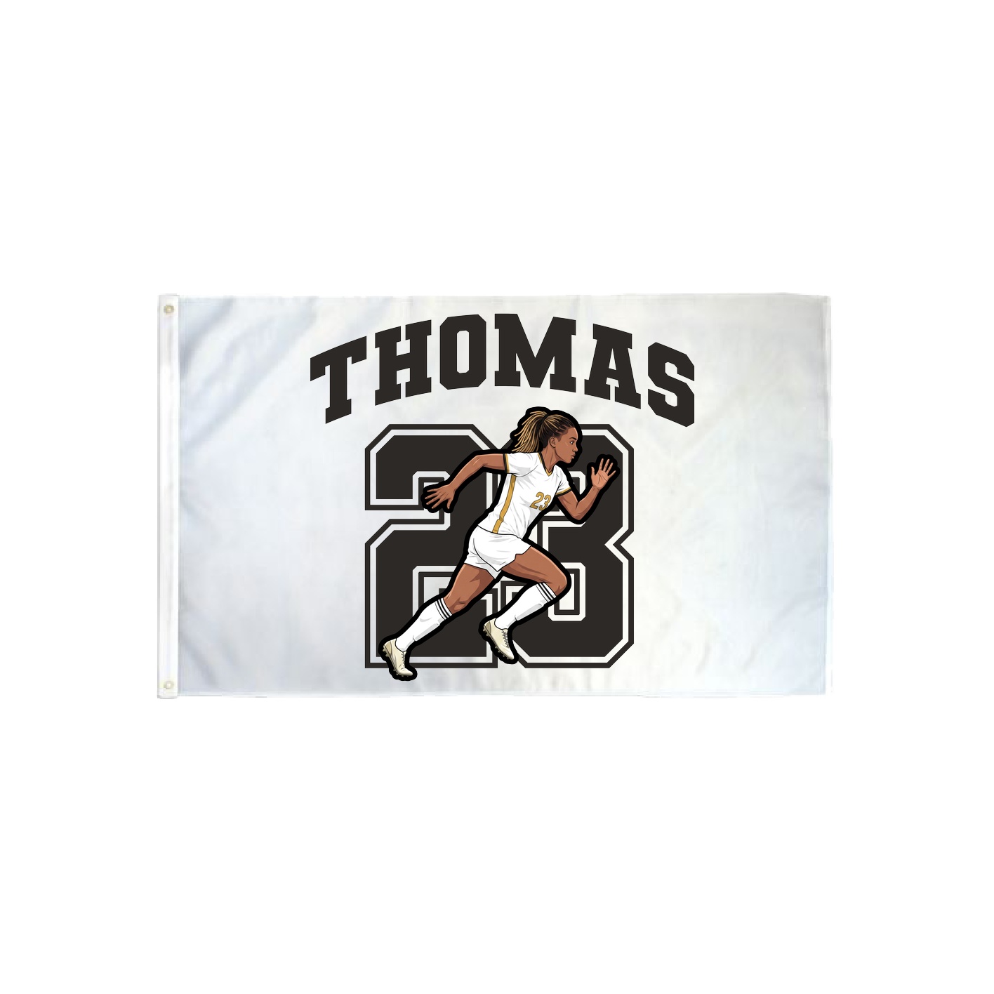 3x5 Flag — Number in Classic