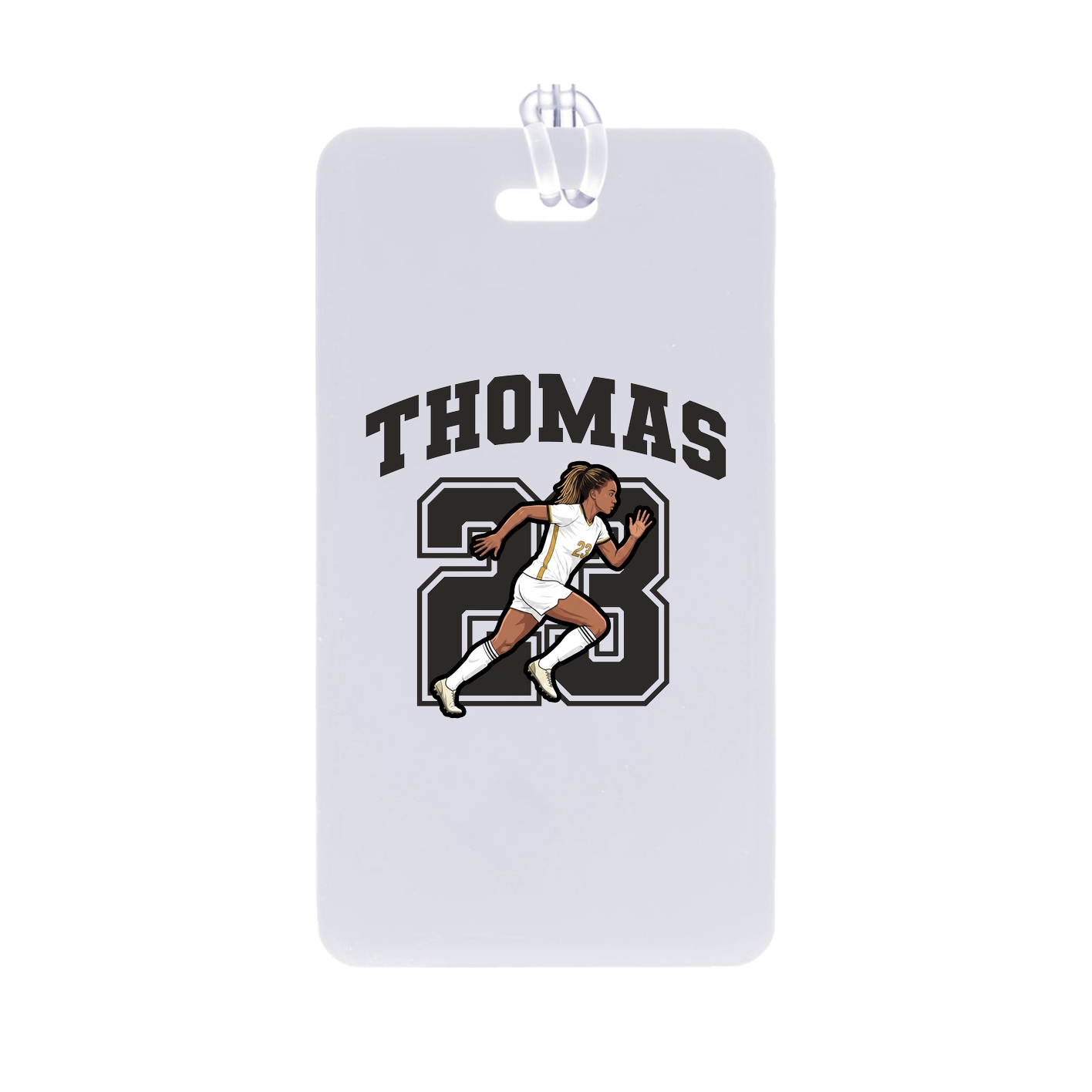 Bag Tag — Number in Classic