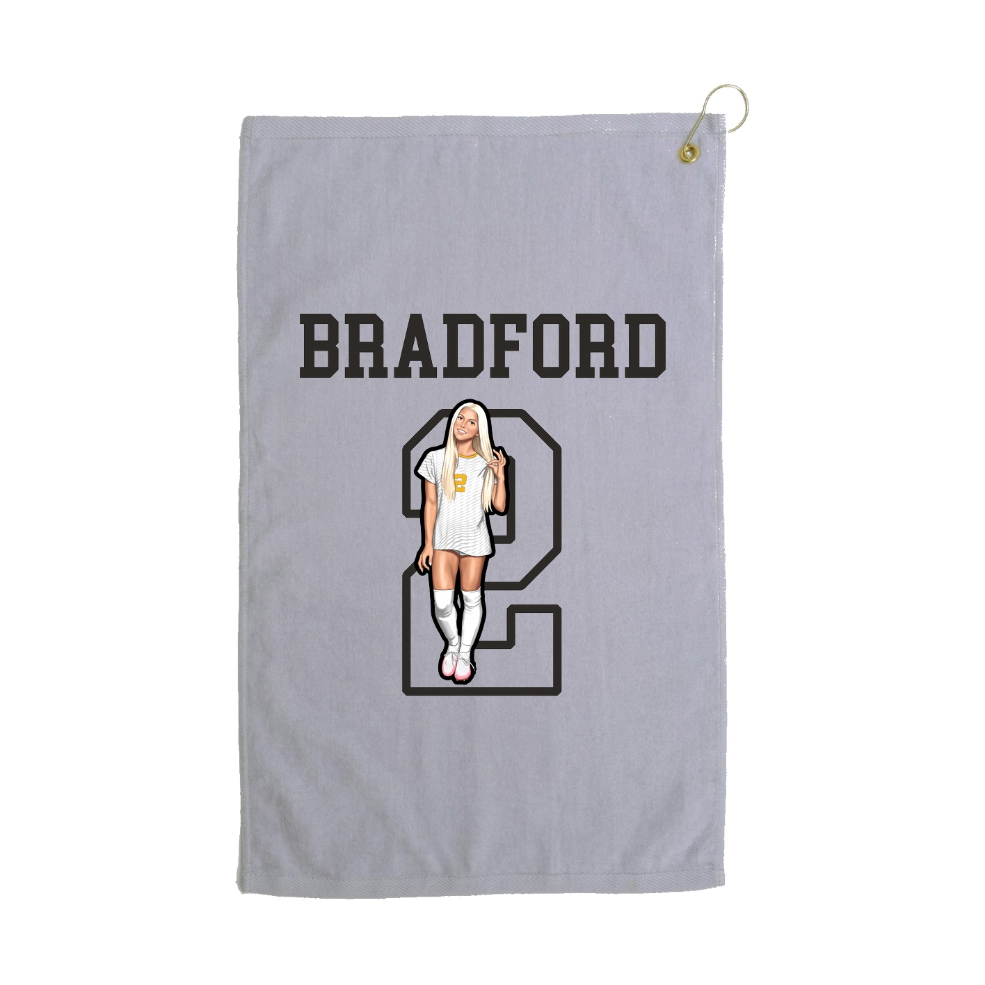 Golf Towel — Shirsey in Grey