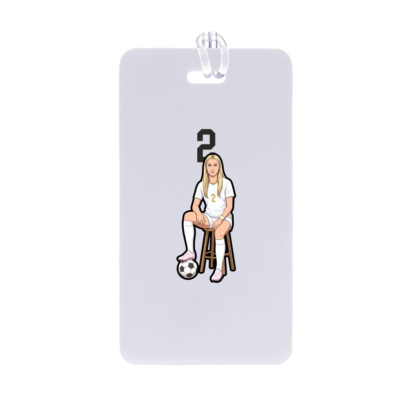 Bag Tag — Number Top in Classic