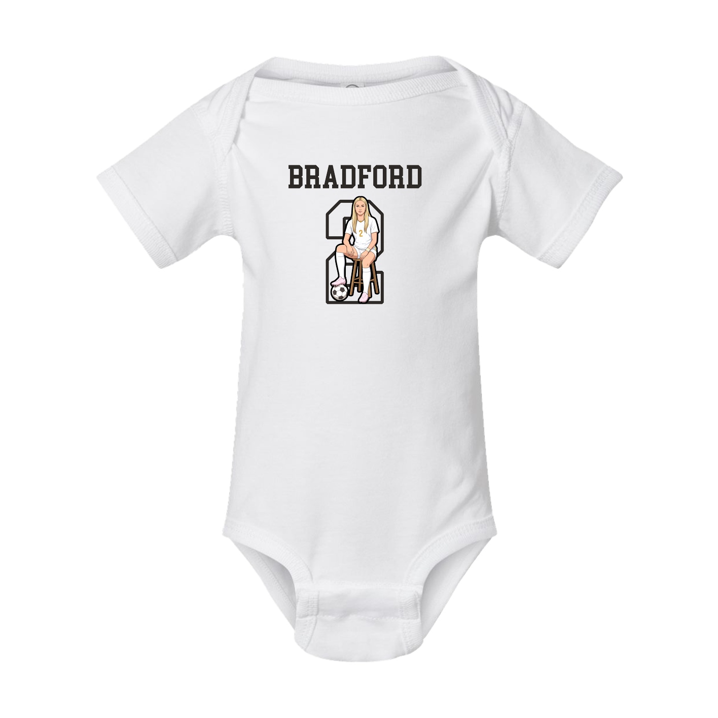 Baby Onesie — Shirsey in White